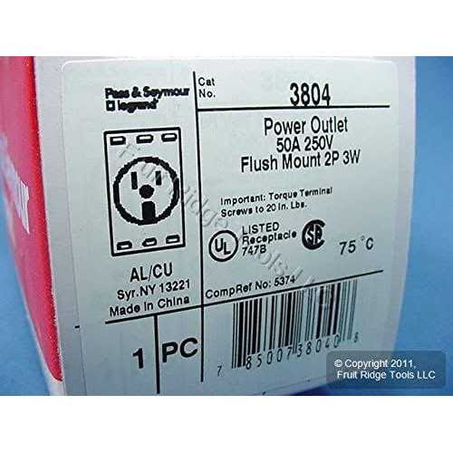 Pass & Seymour 3780-SC Weatherproof Cover Duplex Horizontal 3780SC - Inhomebuy