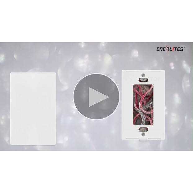 Enerlites Residential Grade 15A Decorator Switch - Inhomebuy