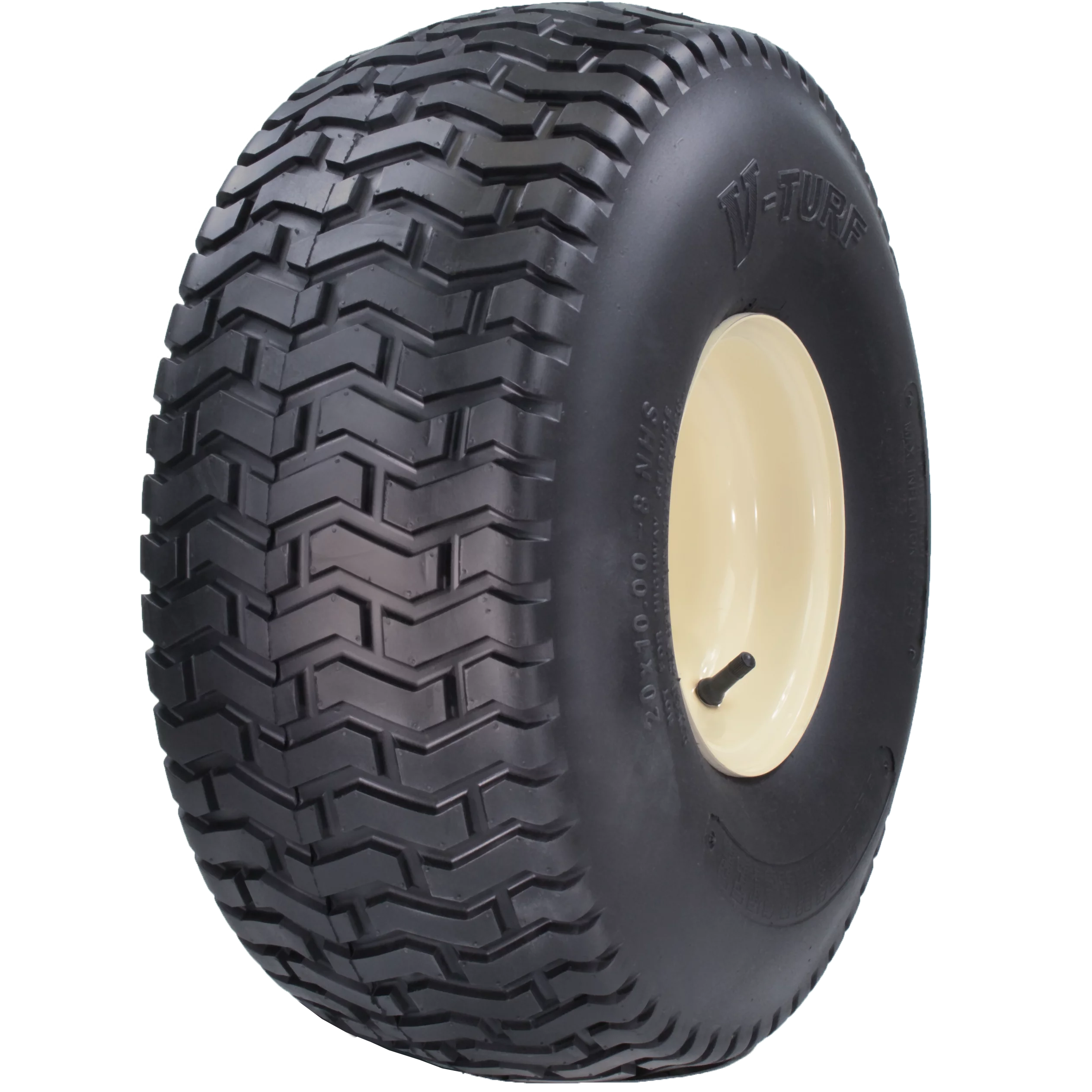 Greenball Soft Turf 16X6.50-8 4 PR Turf Tread Tubeless Lawn and Garden Tire (Tire Only) - Inhomebuy