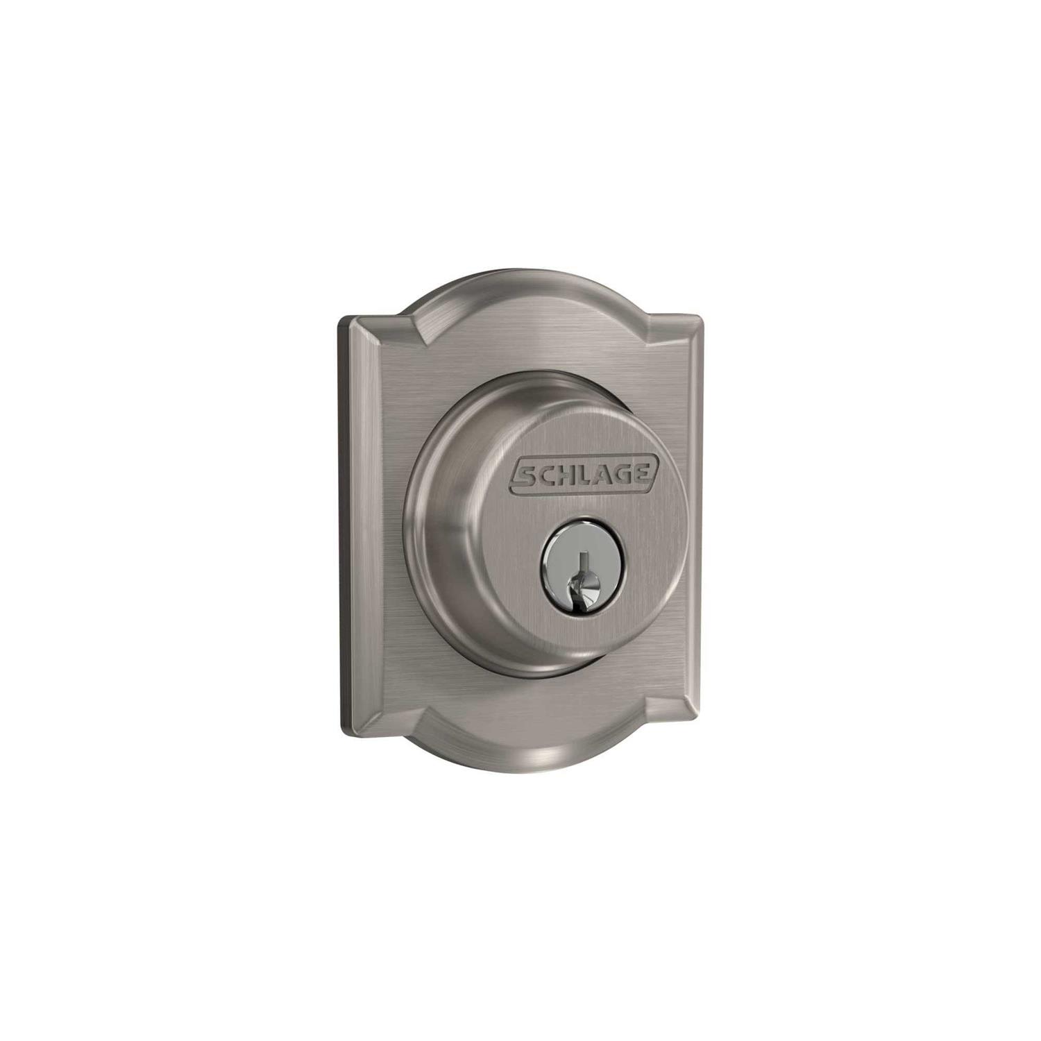 Schlage Camelot Single Cylinder Deadbolt - Inhomebuy