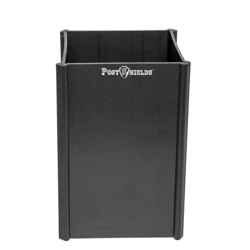 Post Shields 6 in. H x 4 in. W x 4 in. L Plastic Fence Post Protection - Inhomebuy