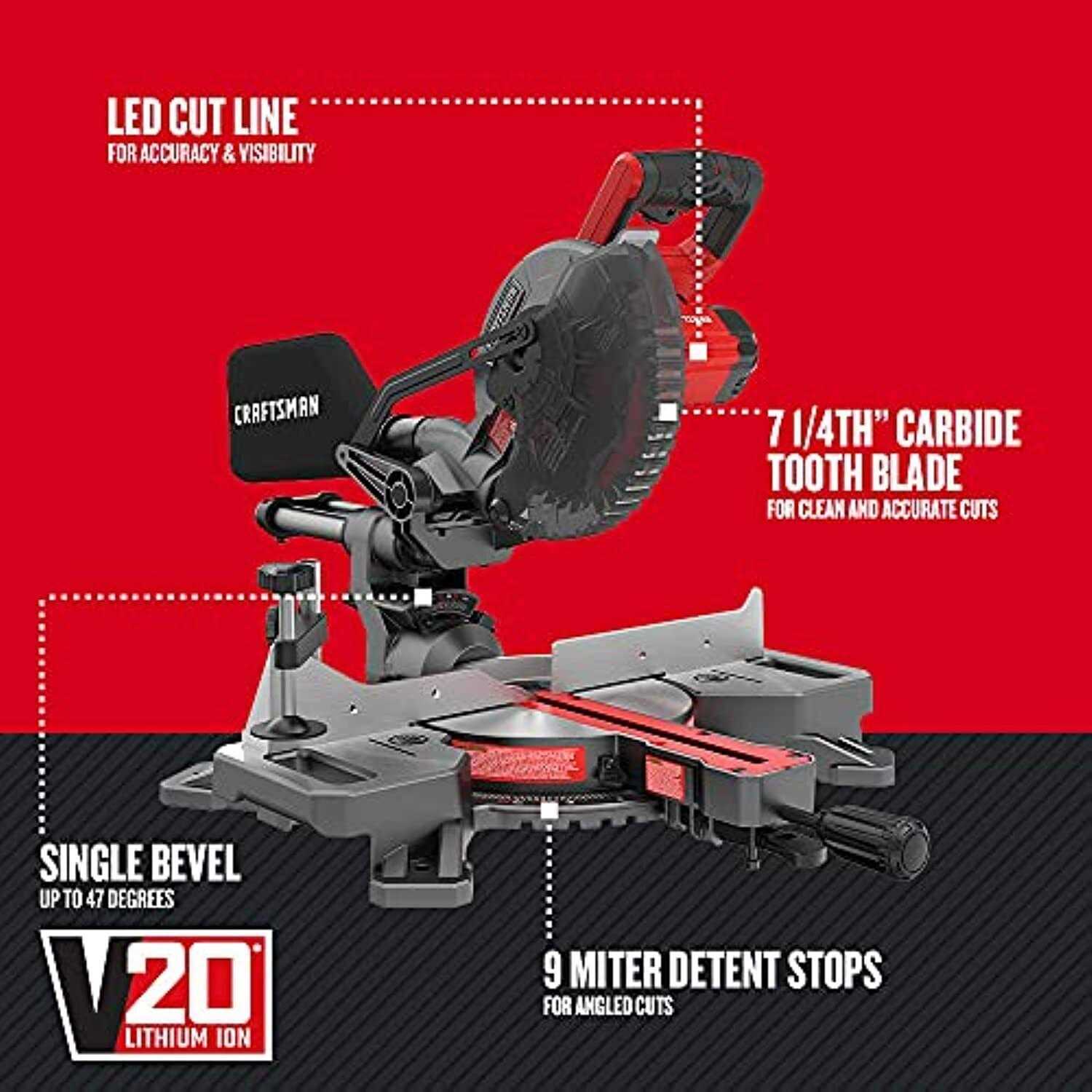 Craftsman Cmcg450b V20 4-1/2-In. Brushless Cordless Small Angle Grinder - Inhomebuy