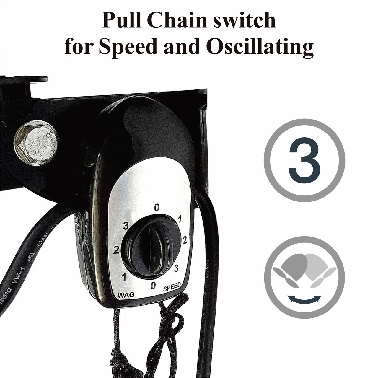 Optimus Wall-Mounted Fan High Velocity 18'' | F-4187 - Inhomebuy