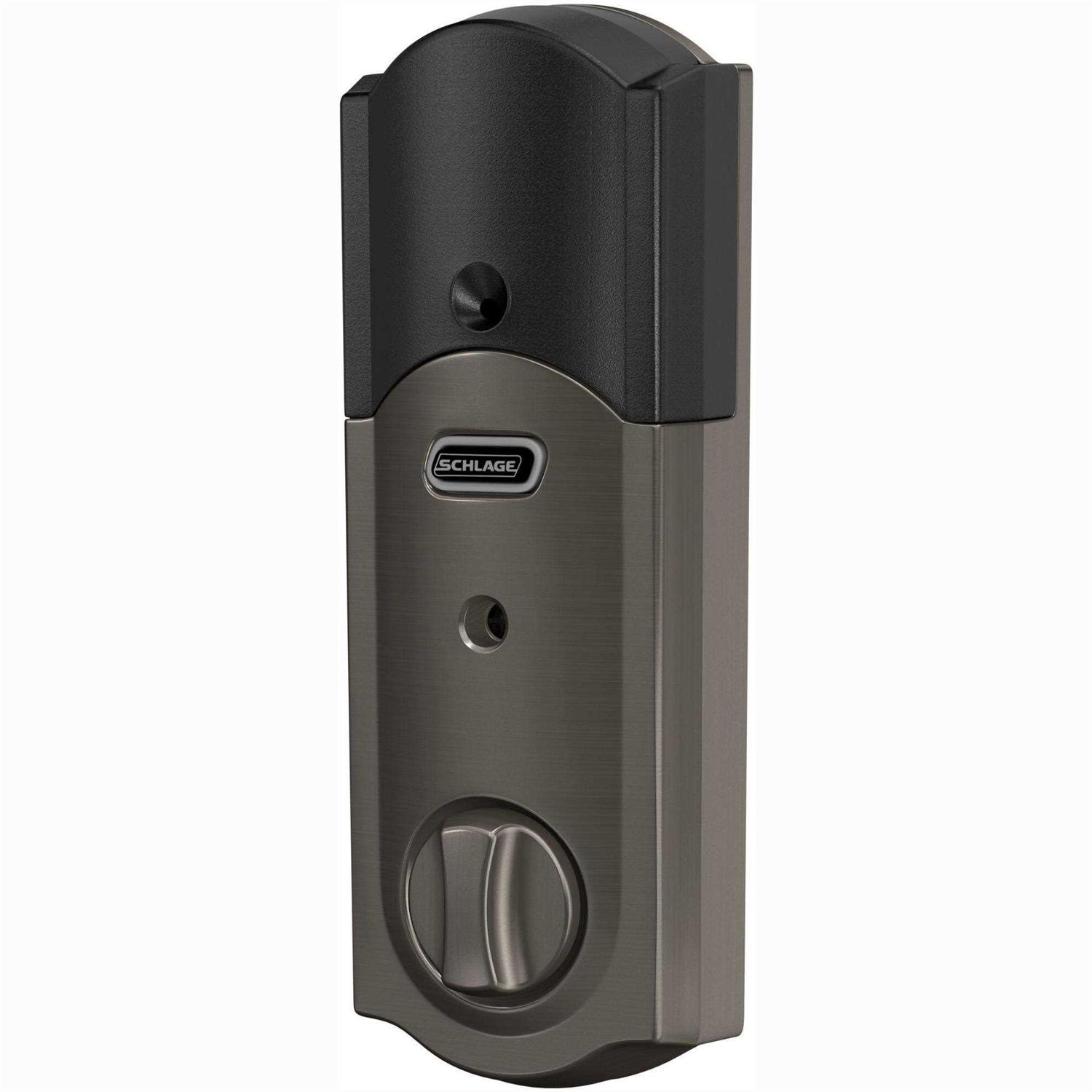 Schlage BE469NX-CAM Connect Camelot Touchscreen Electronic Deadbolt - Inhomebuy