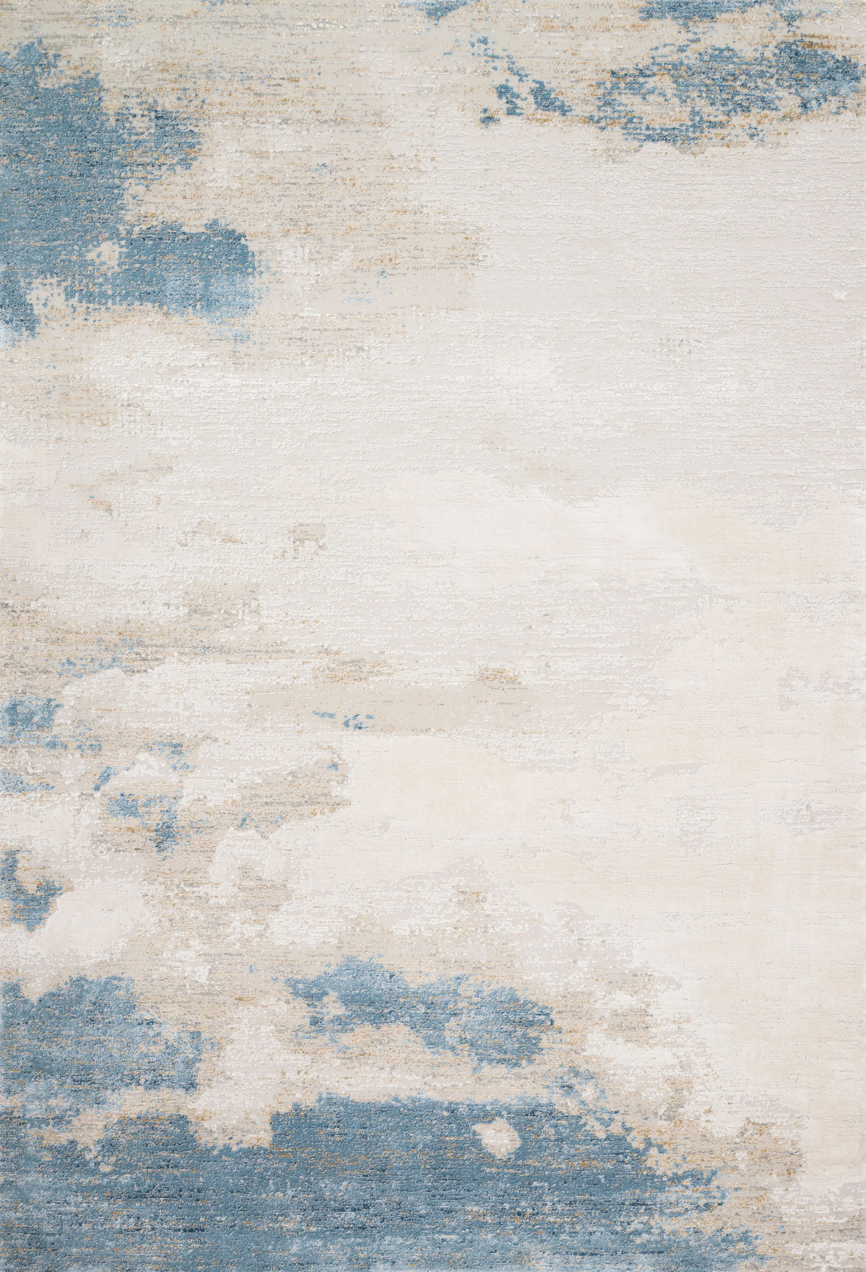 Loloi Rugs Sienne Collection Rug in Sand, Ocean - 12'2