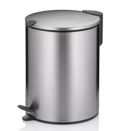 Dust bin Mats Silver Matt- 5 L - Inhomebuy