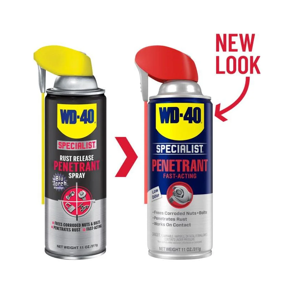 WD-40 Specialist Rust Release Penetrant Spray, 11 oz, Aerosol Can - Inhomebuy