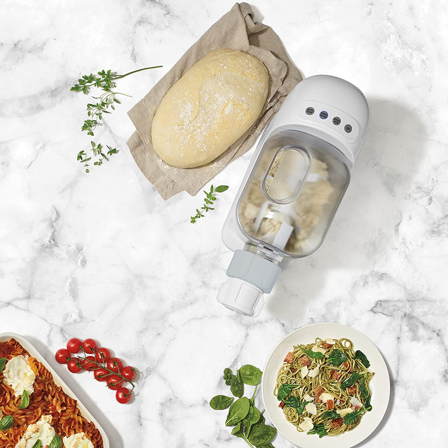 Cuisinart Pastafecto Pasta & Bread Dough Maker | PM-1C - Inhomebuy