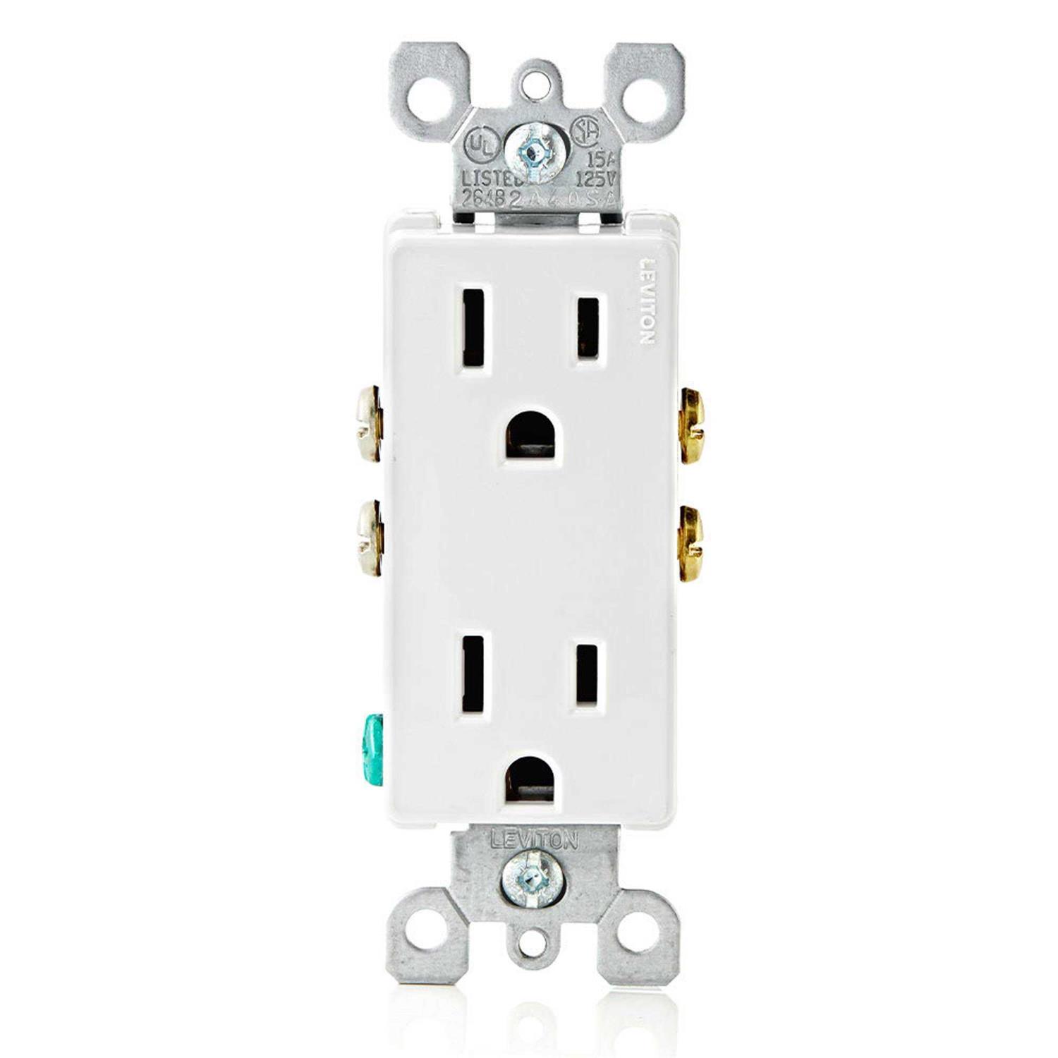 Leviton 515PV-LIT 3 Wire Lighted Plug - Inhomebuy