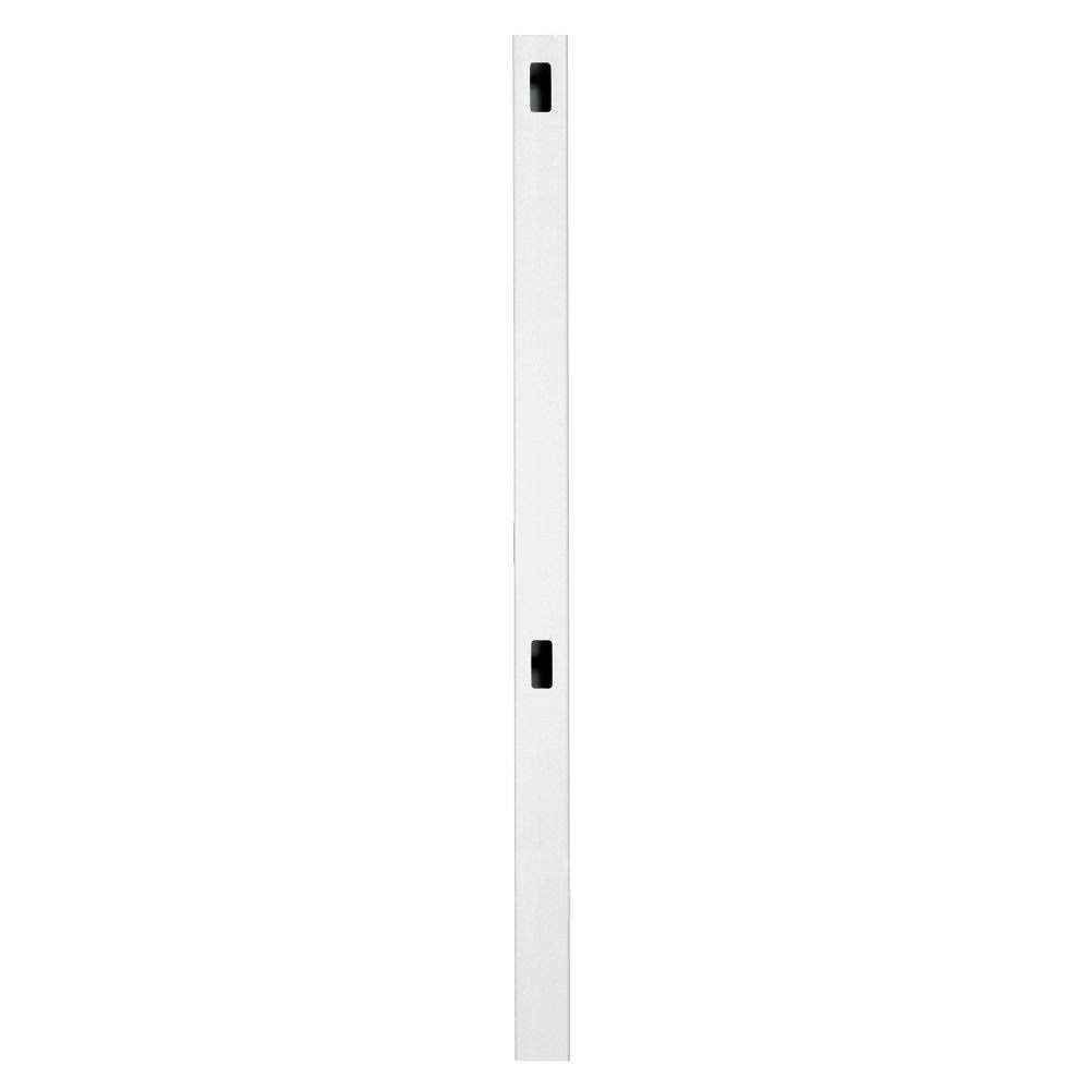 Outdoor Essentials Lafayette 4 ft. x 6 ft. White Vinyl Picket Fence Panel - Inhomebuy