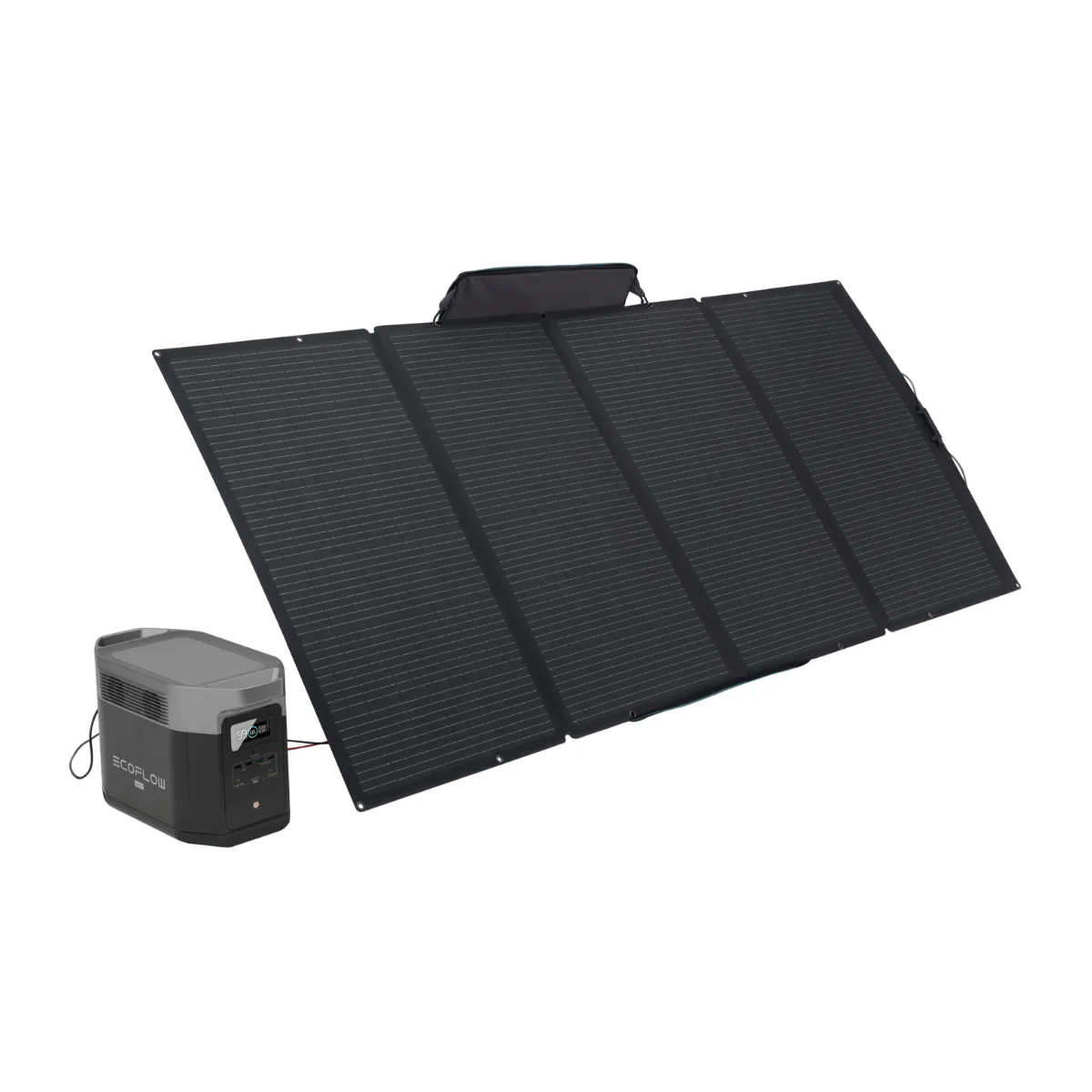 EcoFlow Package - DELTA Max 1600 Portable Power Station (1612Wh) and 1 x Portable Solar Panel (400W) - Inhomebuy