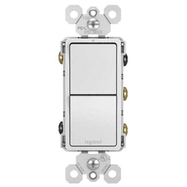 Pass & Seymour Radiant 2 Single-Pole Switch RCD11WCC6 - Inhomebuy