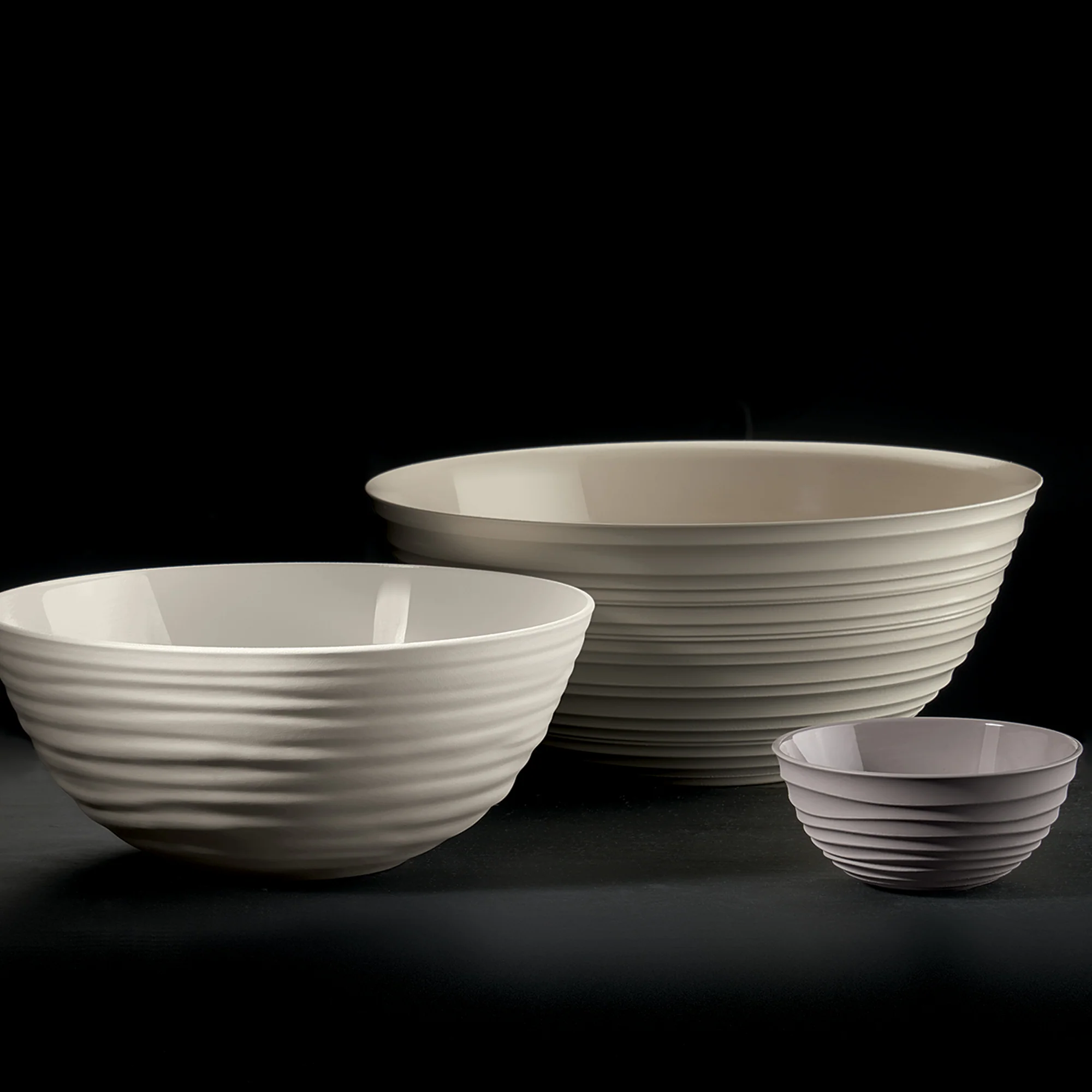 L Bowl Tierra White Milk - Inhomebuy