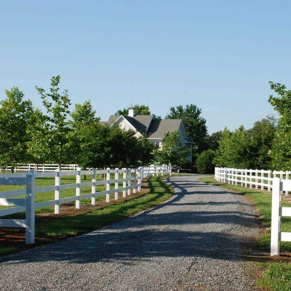 Weatherables 3.5 ft. H x White Vinyl Railing Kit - Inhomebuy