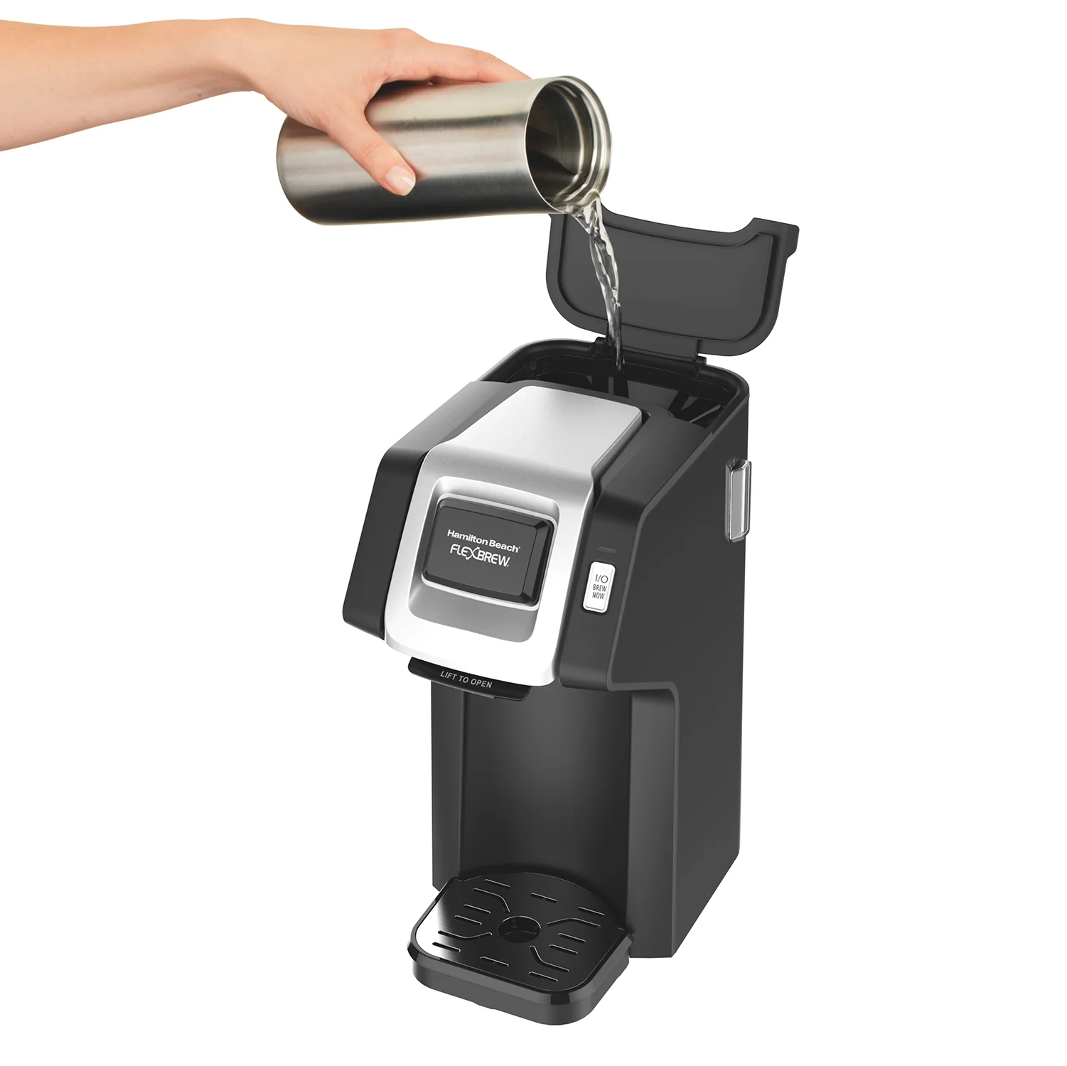 Hamilton Beach Coffee Maker: single serve, black | 49974C - Inhomebuy