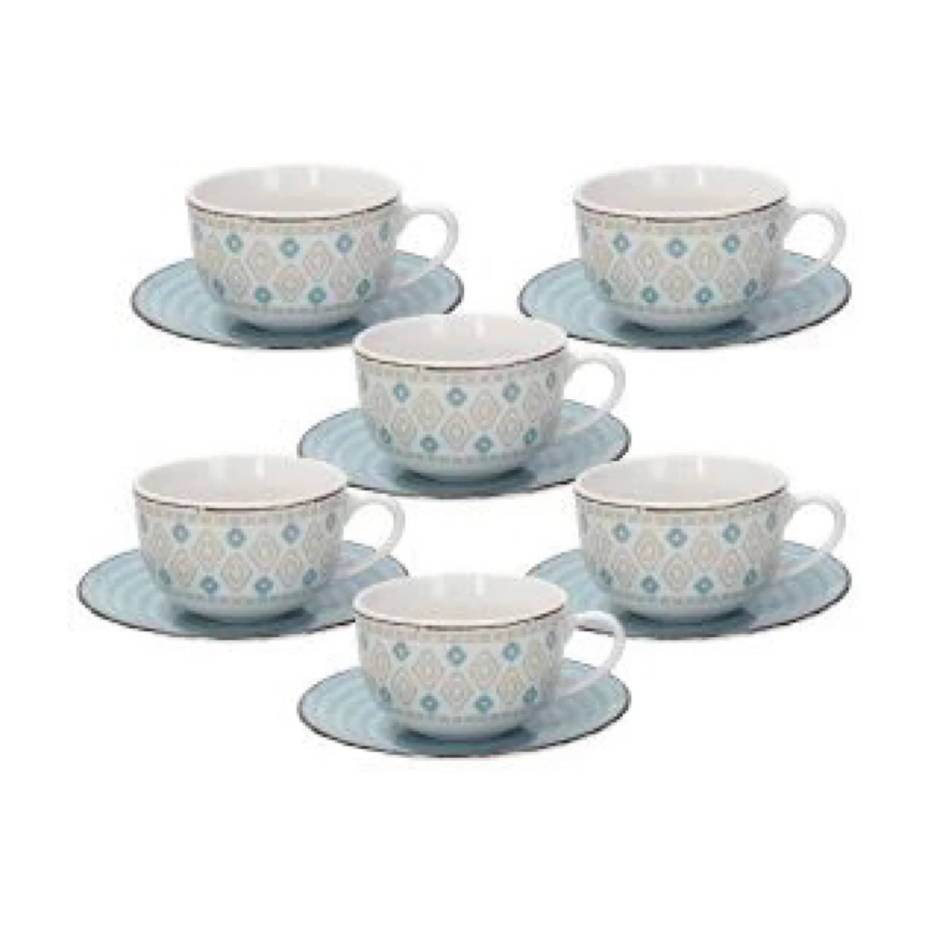 Metropol Casablanca Set Coffee 6pcs - Inhomebuy