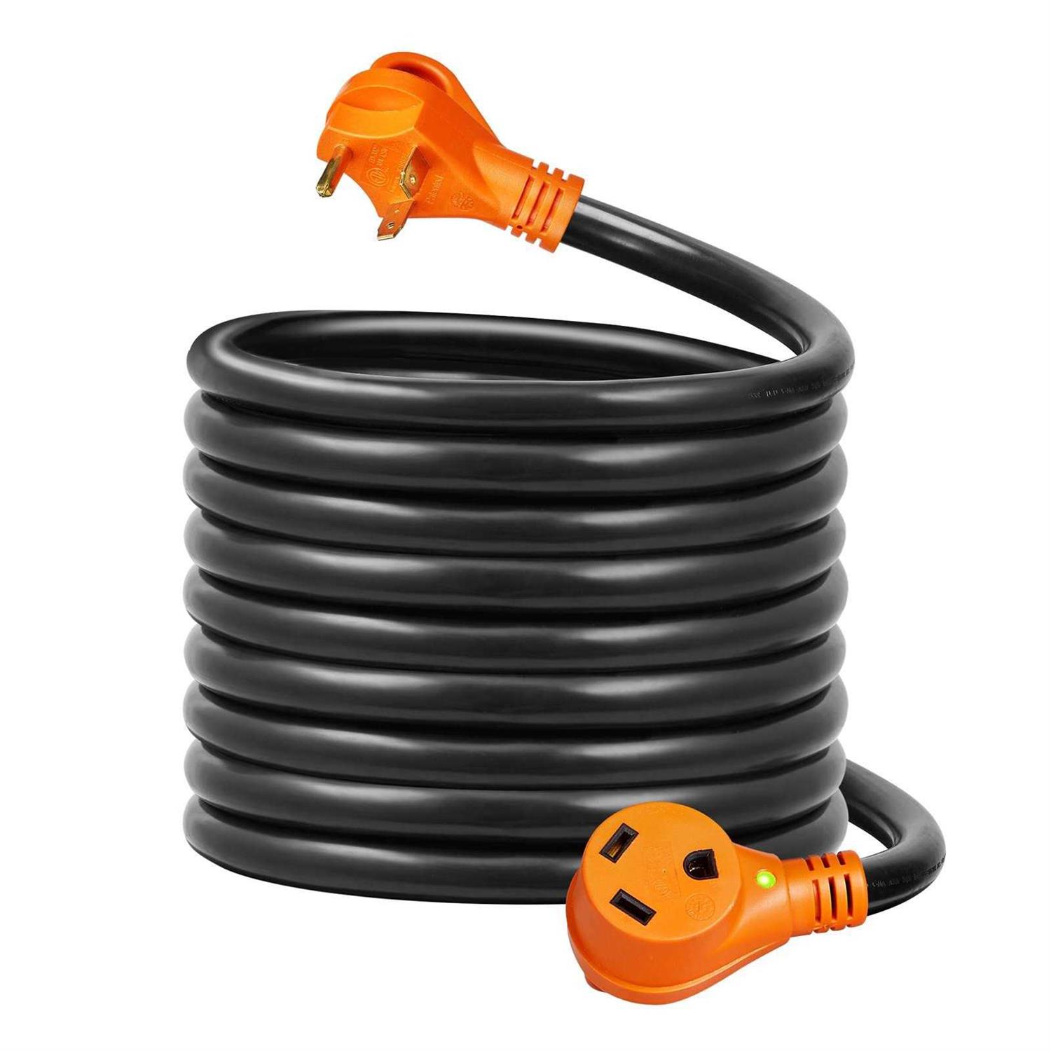 VEVOR RV Power Cord 50 Amp Heavy Duty STW Generator Cord - Inhomebuy