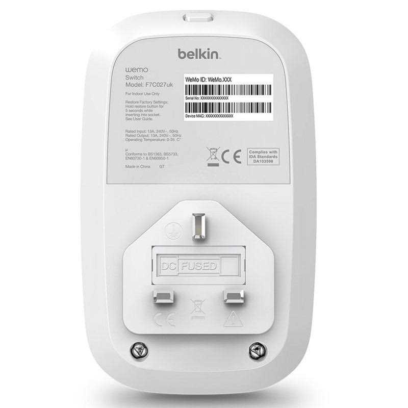 Wemo Smart Plug with Thread WSP100 - Inhomebuy