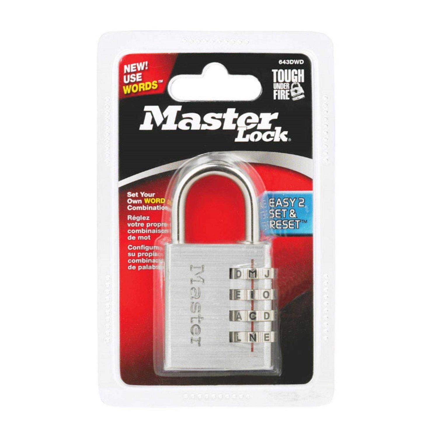 Master Lock Alpha Long Shackle Combination Padlock - Inhomebuy