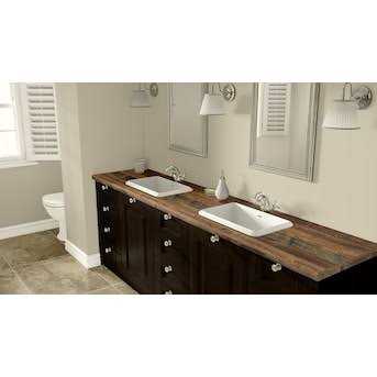 Wilsonart Laminate Sheet in Antique Bourbon Pine Premium SoftGrain - Inhomebuy