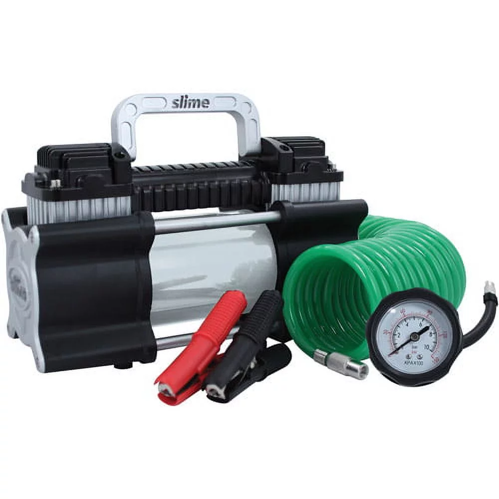 Heavy Duty 2X Pro Power Tire Inflator/Compressor - 40026 - Inhomebuy