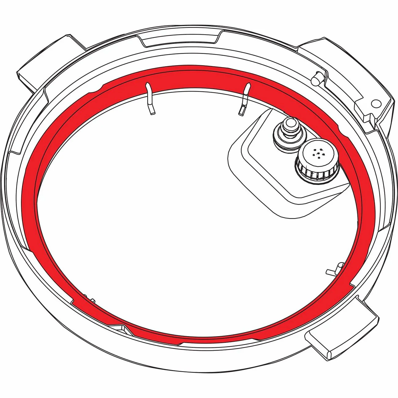 Sealing Ring for 8Qt | 211-0006-01 - Inhomebuy