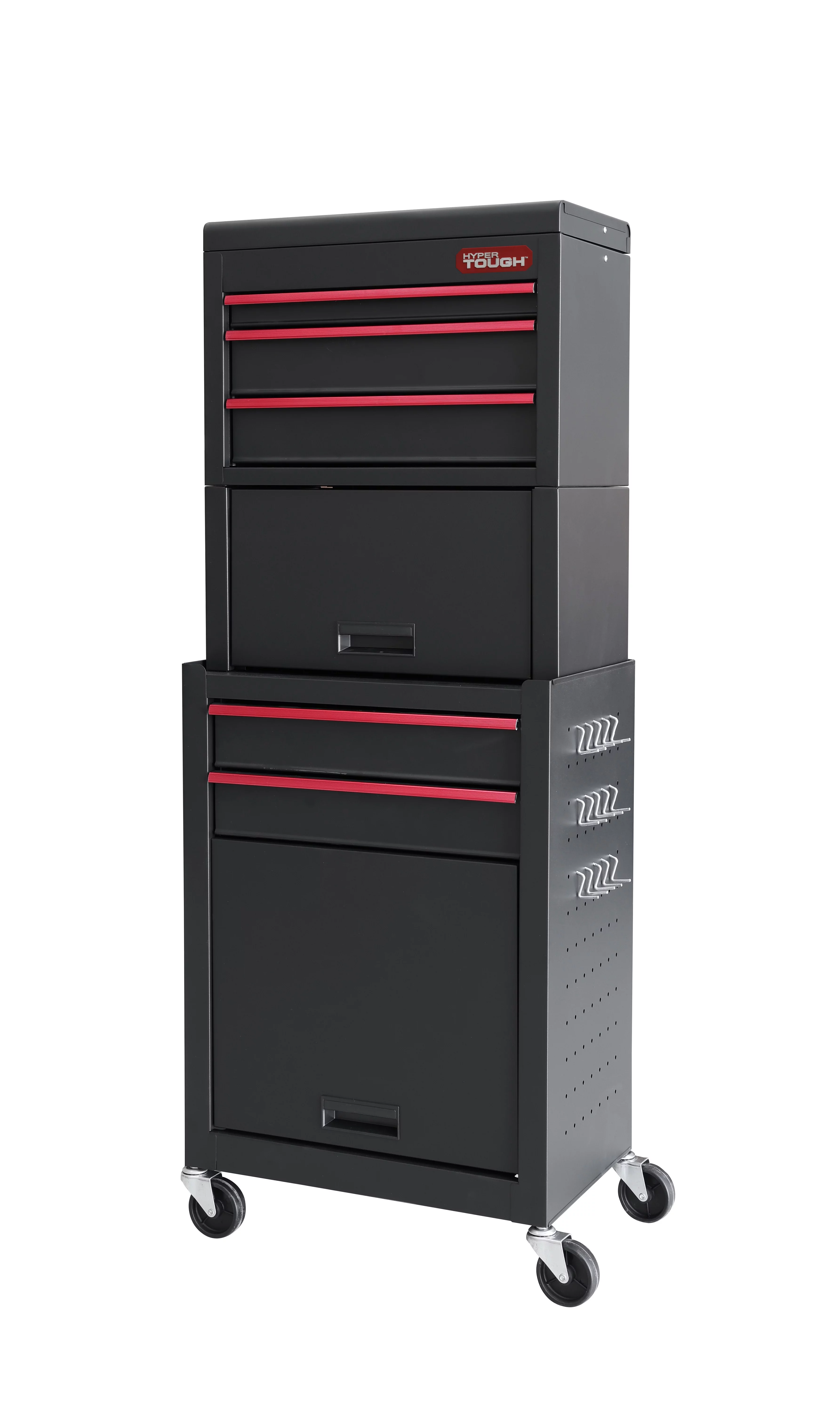Hyper Tough 20-In 5-Drawer Rolling Tool Chest & Cabinet Combo - Inhomebuy