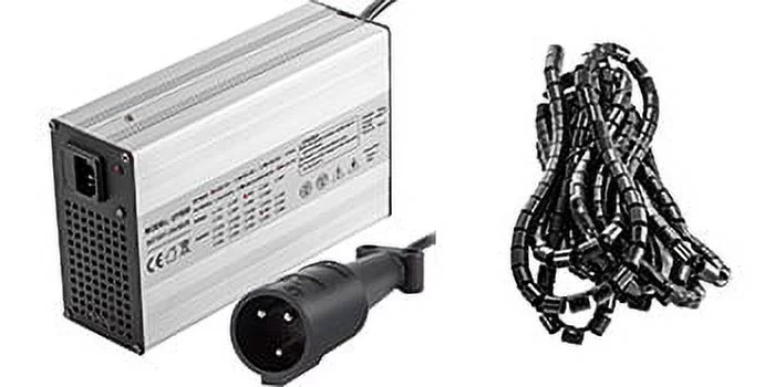 VEVOR Golf Cart Battery Charger48V Club Car Charger 15A Golf Cart Electric Charger 3 Pin Plug Round / LED Club Car Battery Charger Aluminum Shell Power Wise Golf Cart Battery Charger for Ez Go Yamaha - Inhomebuy