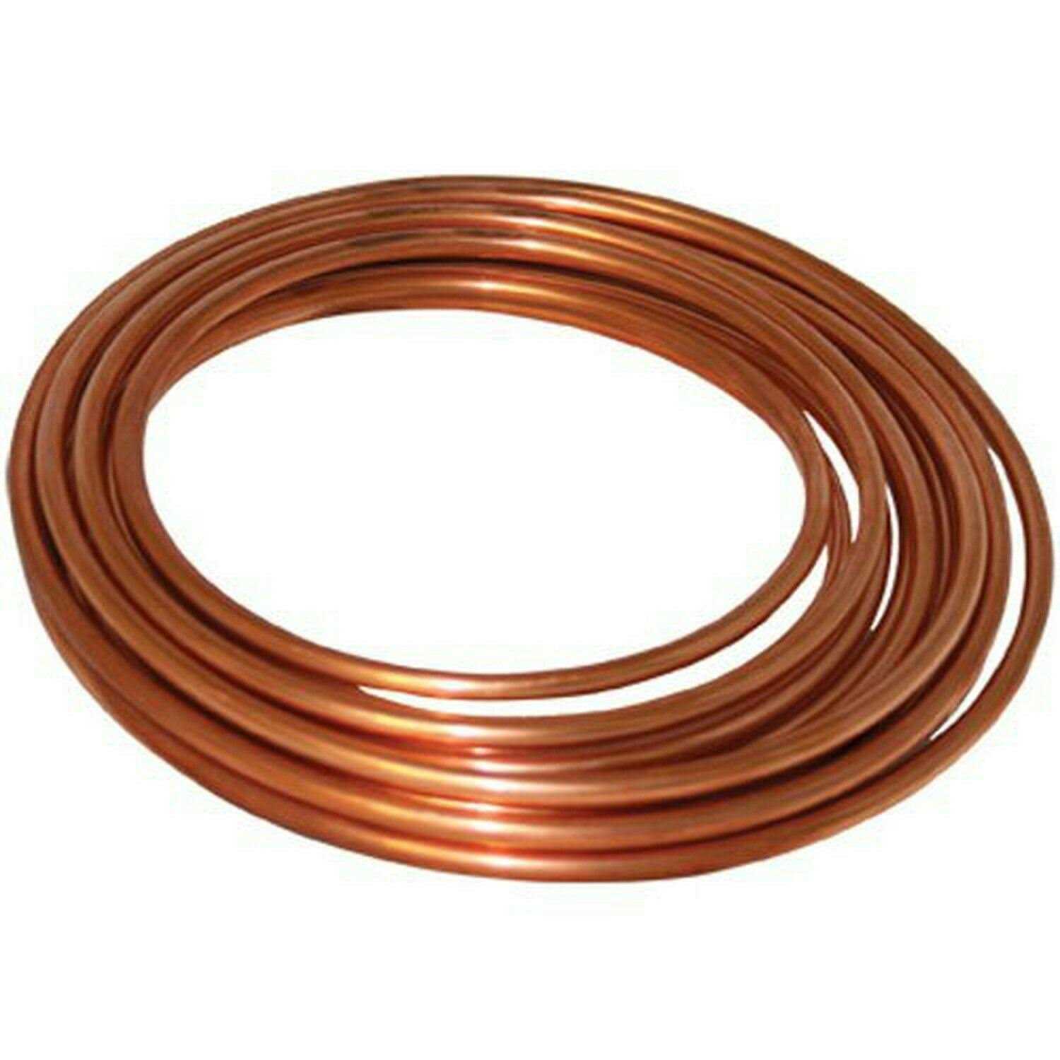 Mueller Industries Copper Coated REF 1/2 OD x - Inhomebuy