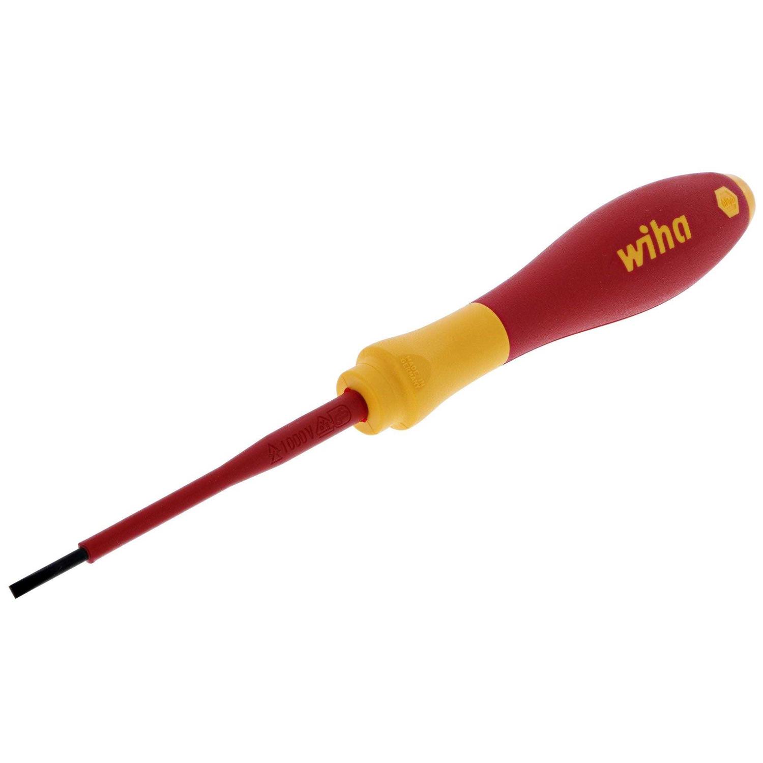 WIHA Insulated Screwdriver Slotted - Inhomebuy