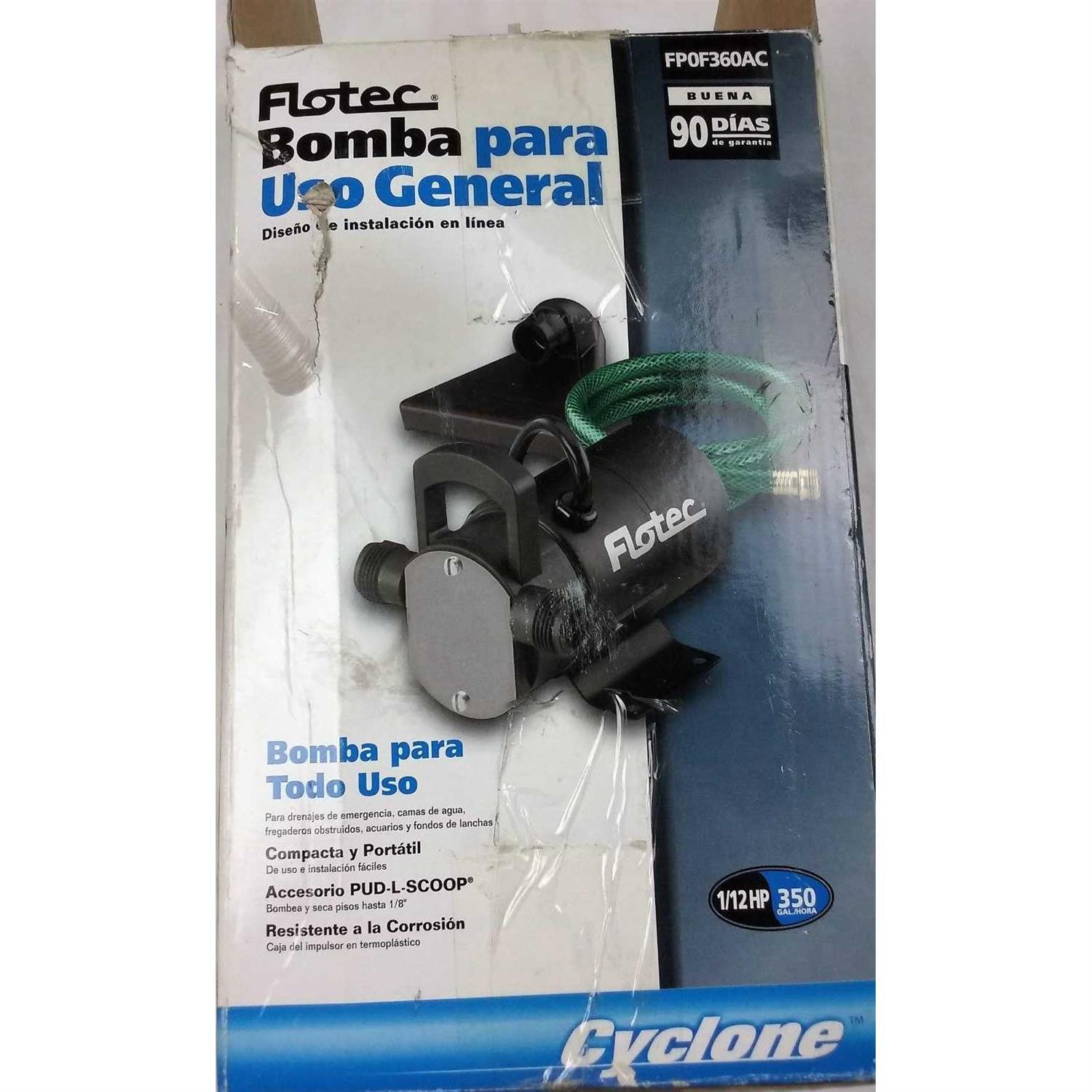 Flotec Cast Iron Multistage Booster Pump 1/2 HP FP5712 - Inhomebuy