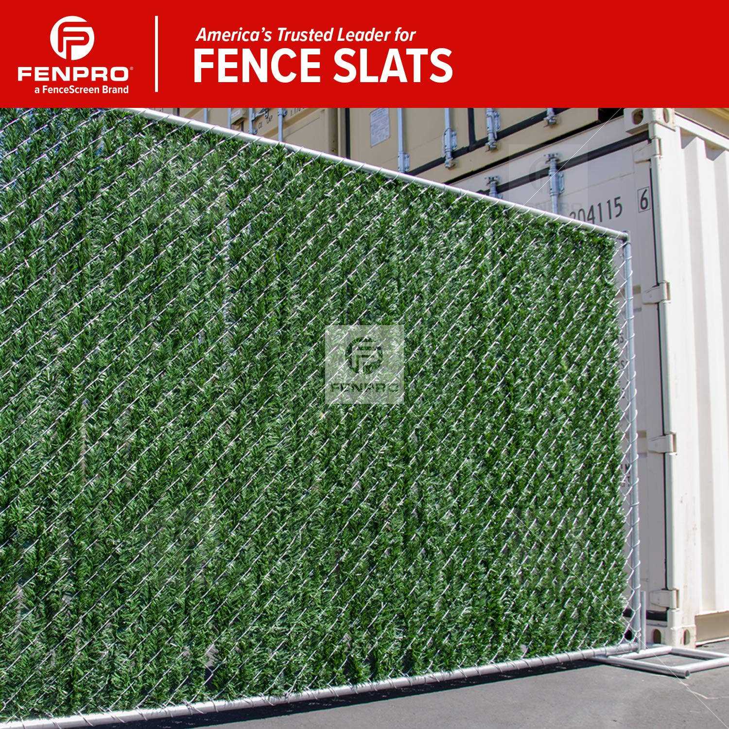 Fenpro Chain Link Fence Privacy Tape - Inhomebuy
