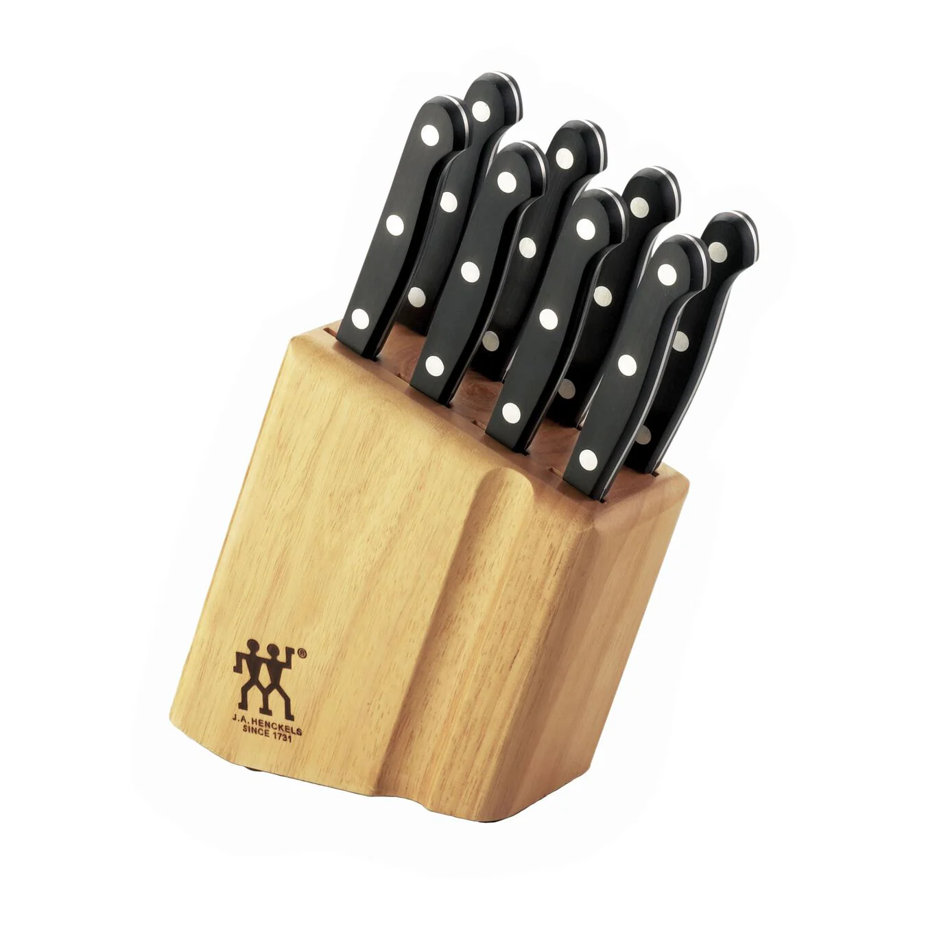 ZWILLING TWIN Gourmet 9pc Steak Knife Block Set - Inhomebuy