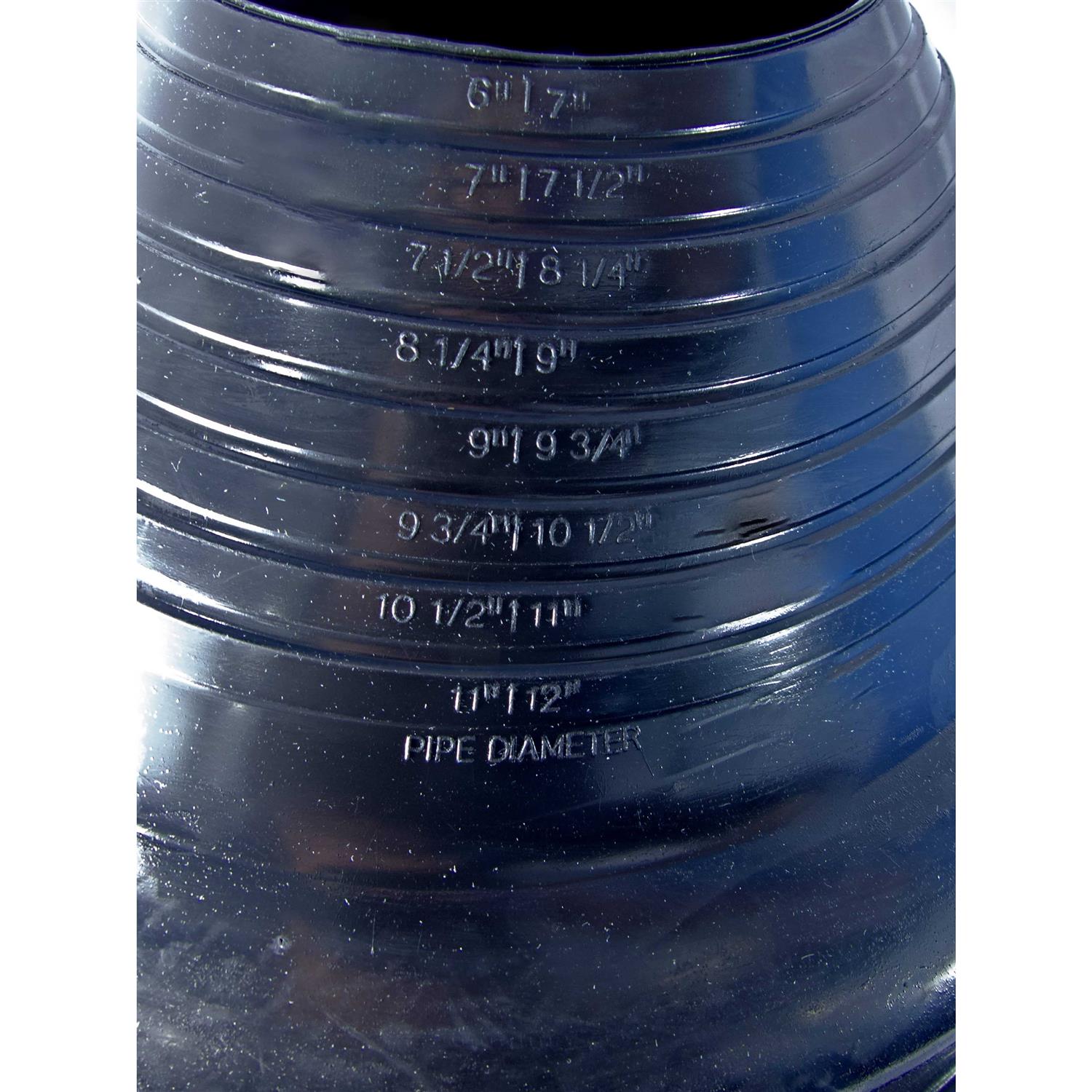 Dektite #7 Square Black EPDM Flexible Pipe Flashing - Inhomebuy