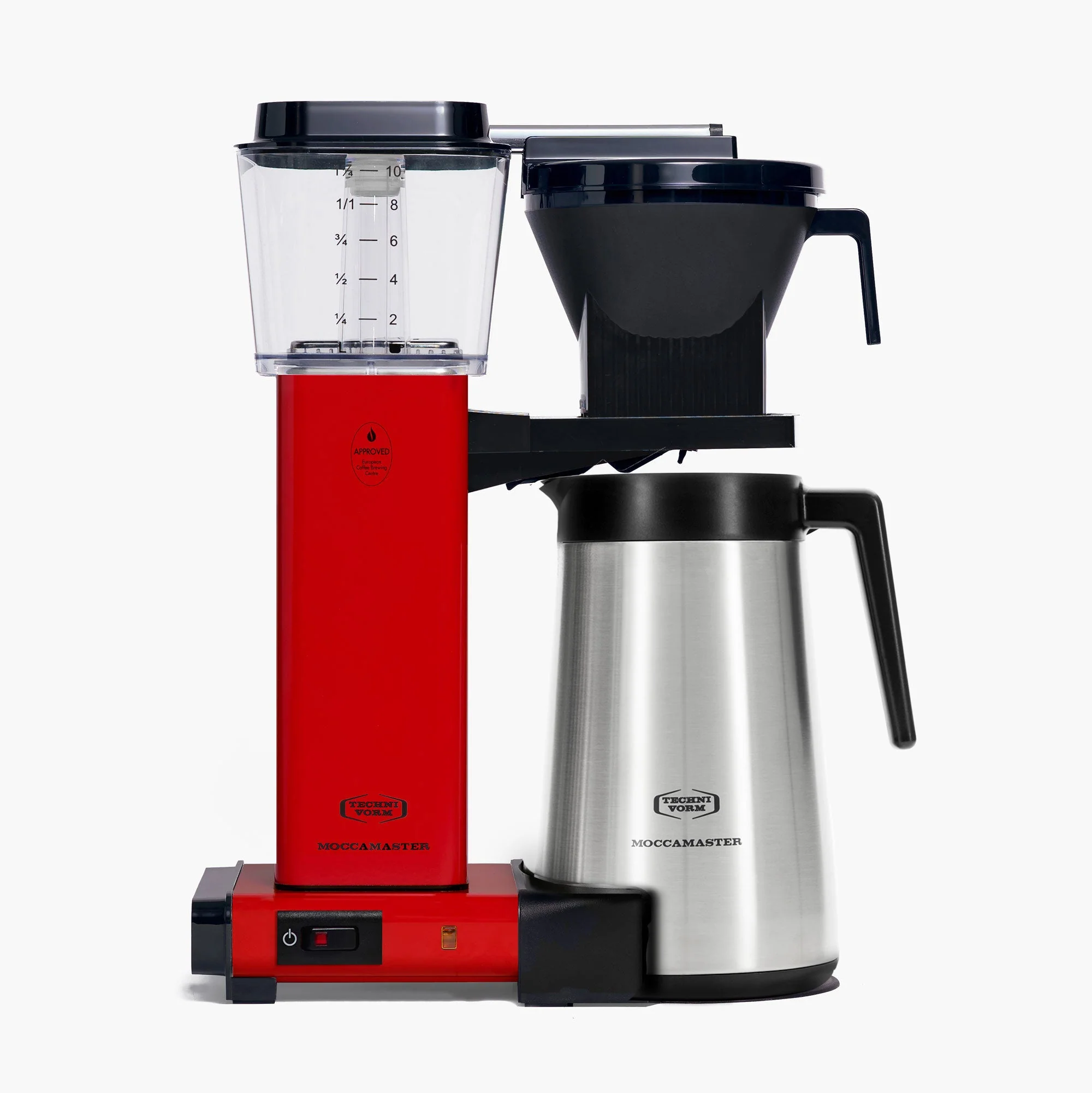 Moccamaster KBGT Coffee Maker in Red - Inhomebuy