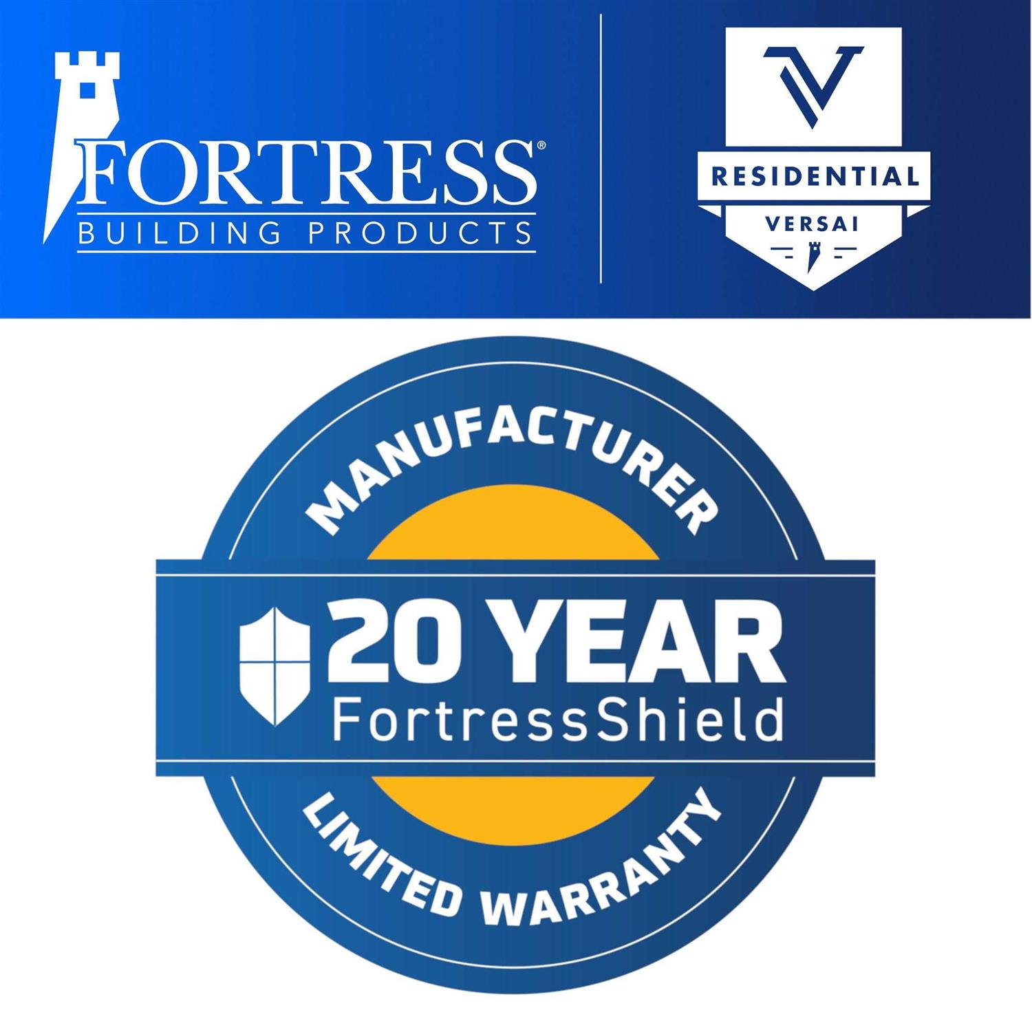 Fortress Versai H x 7.5 ft. W Gloss Black Steel Flat Top Design Fence Panel - Inhomebuy