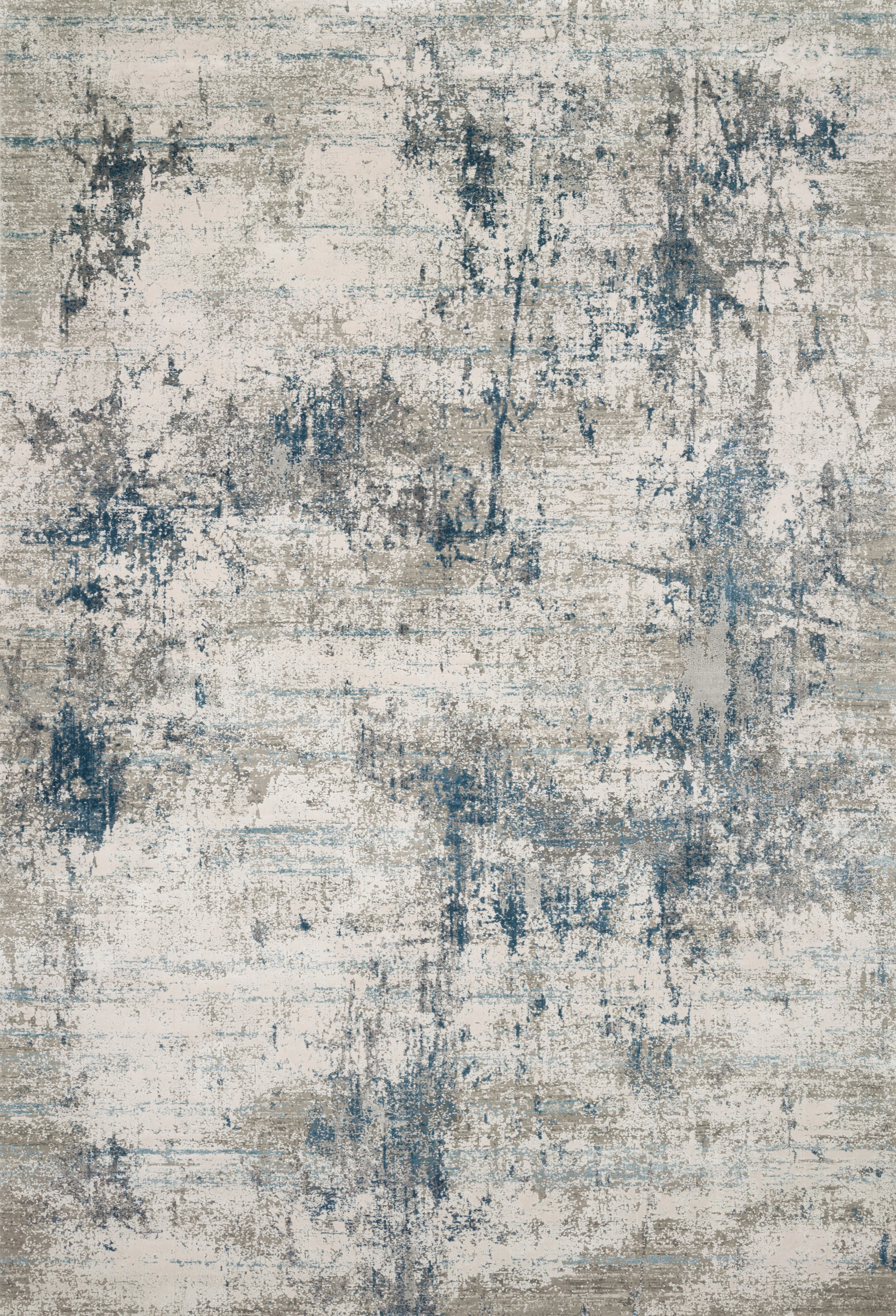 Loloi Rugs Sienne Collection Rug in Ivory, Ocean - 2'7