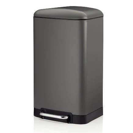 Dust bin Davino Grey - 30 L - Inhomebuy