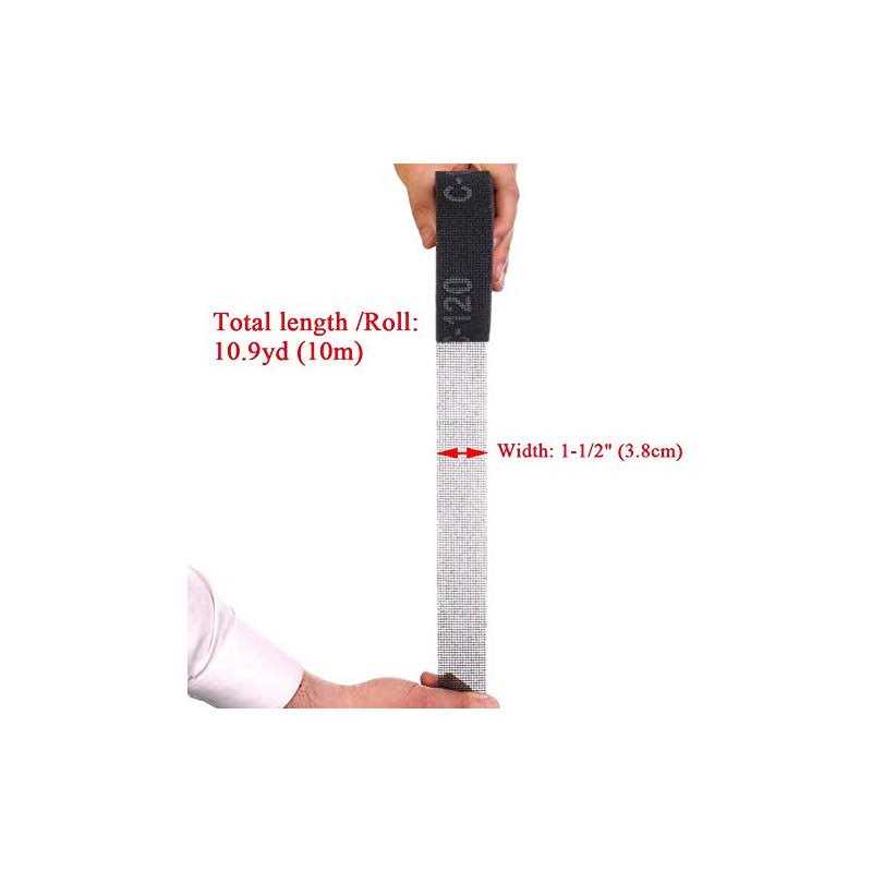 EMILYPRO Silicon Carbide Sanding Mesh Sanding Screen Roll 10m 180 Grit - Inhomebuy