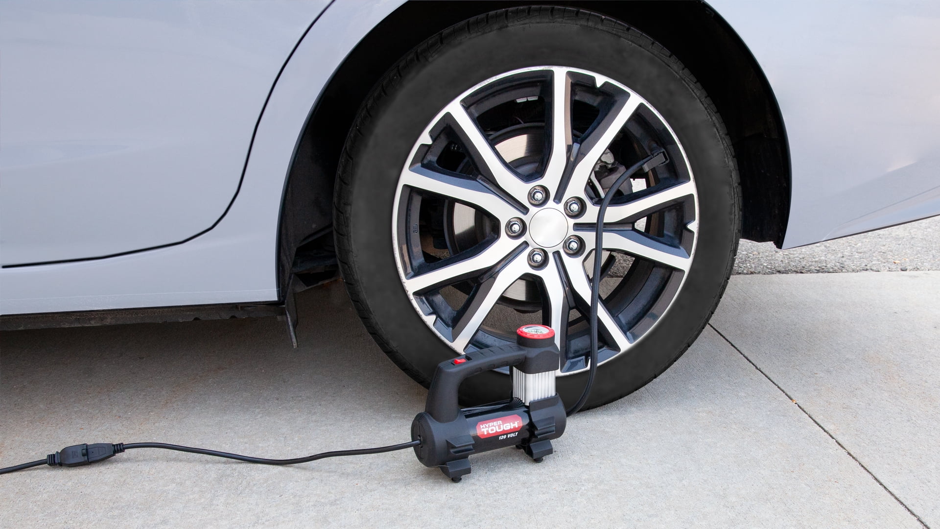 Hyper Tough 120 Volt Tire and Multipurpose Inflator - Inhomebuy
