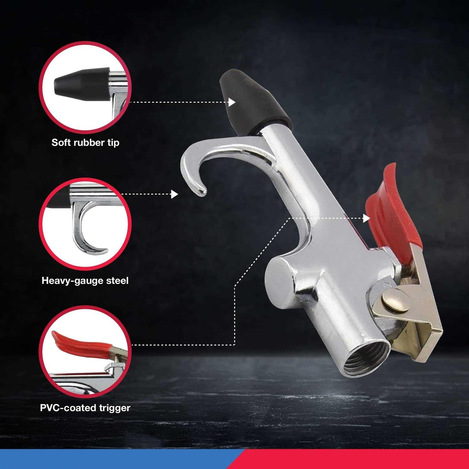 Neiko 30068A Abrasive Air Sand Blaster Handheld Gun - Inhomebuy