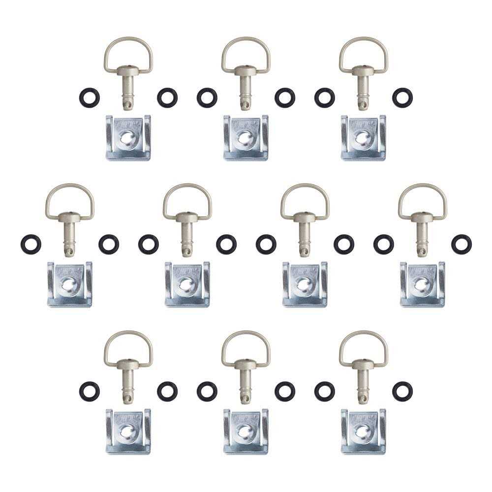 MOTO4U Motorcycle Quick Release Race Fasteners 1/4 Turn - Inhomebuy