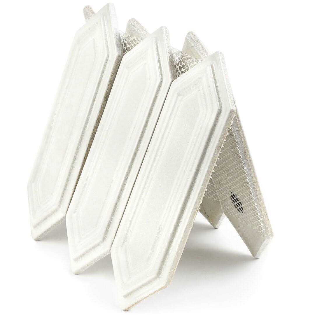 Delphi Hexagon 3 x 9 Straight Edge Ceramic Mosaic Sheet Tile Ivy Hill Tile - Inhomebuy