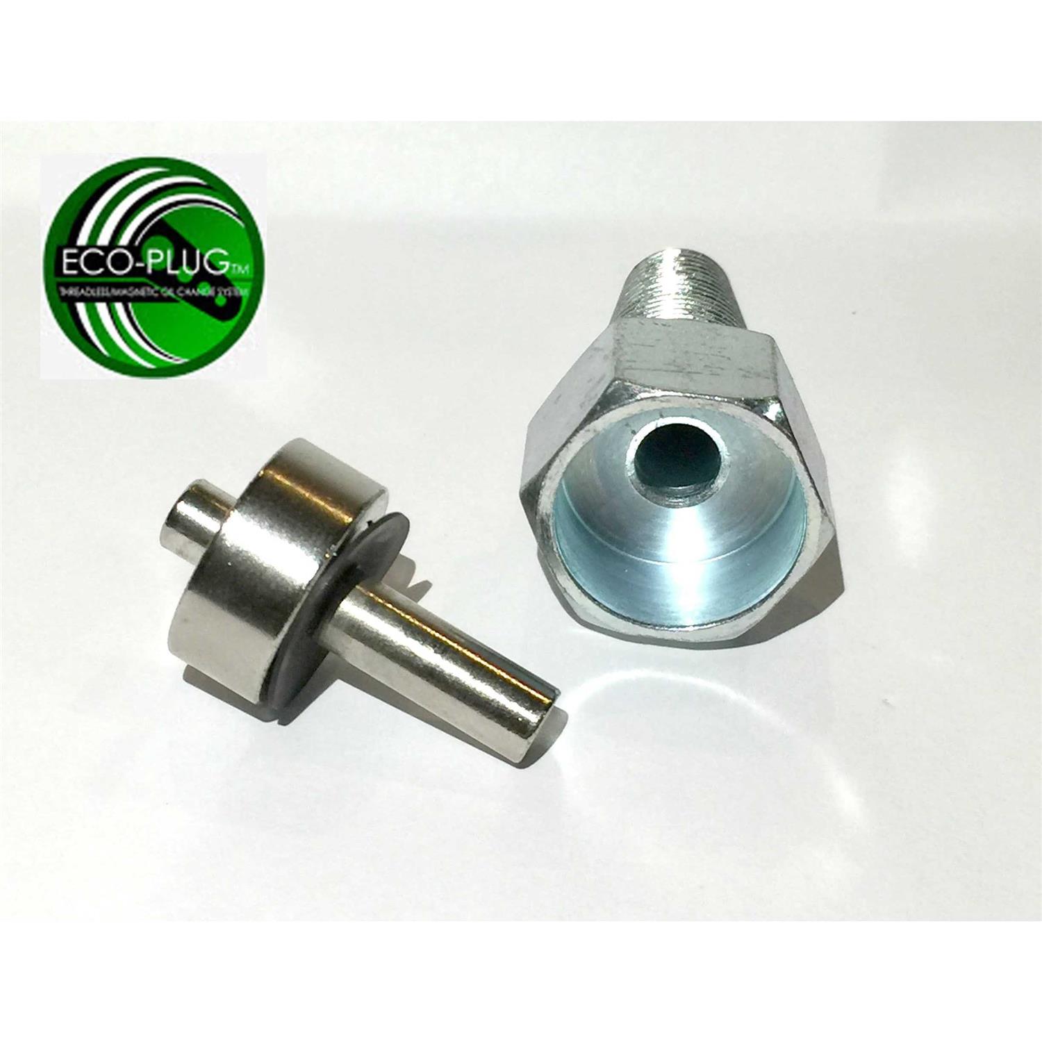 Eco-Plug Oil Drain Plug Aluminum Oil Tapered Drain - Inhomebuy
