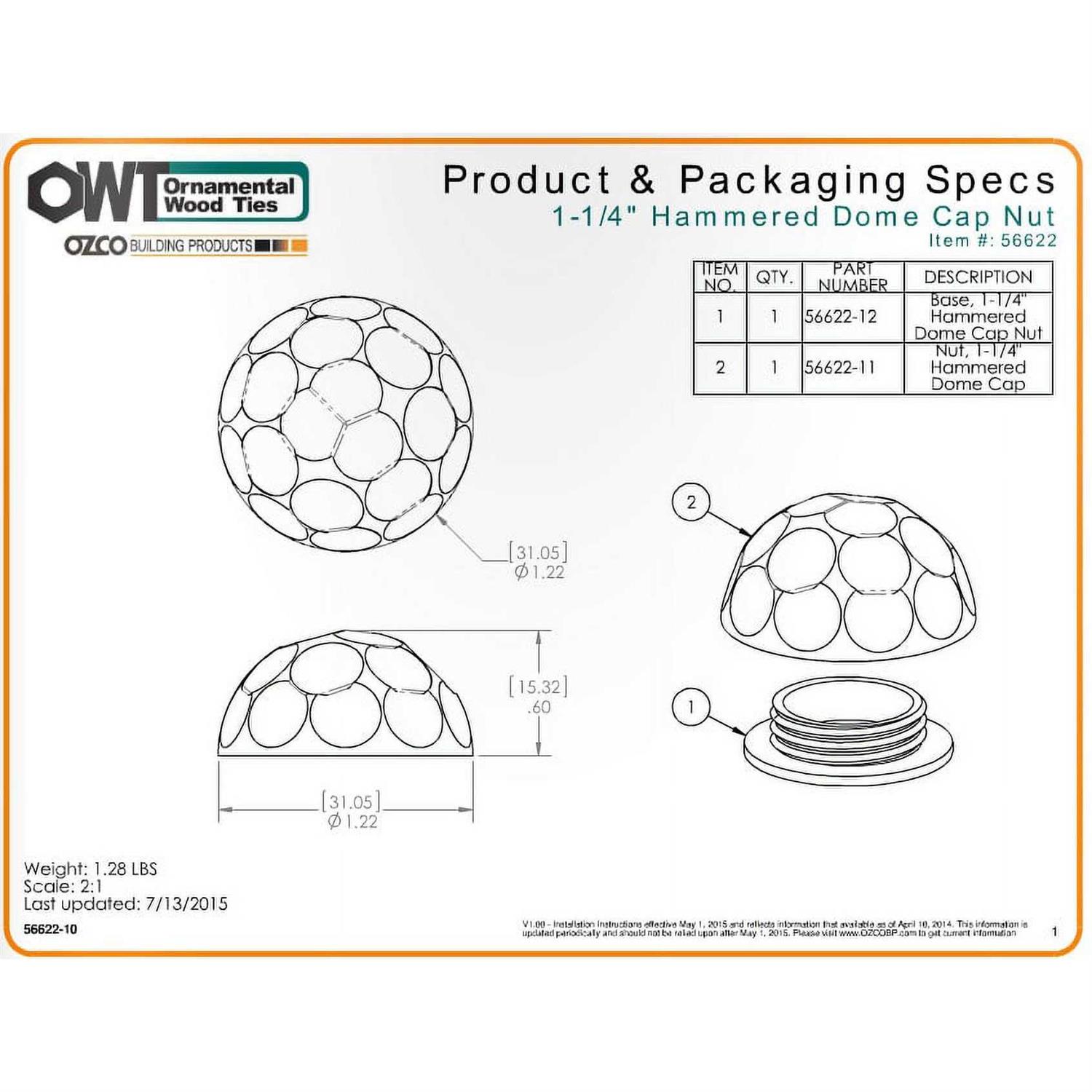 OZCO Building Products OZ-Post T6-700 Square Post Anchor - Inhomebuy