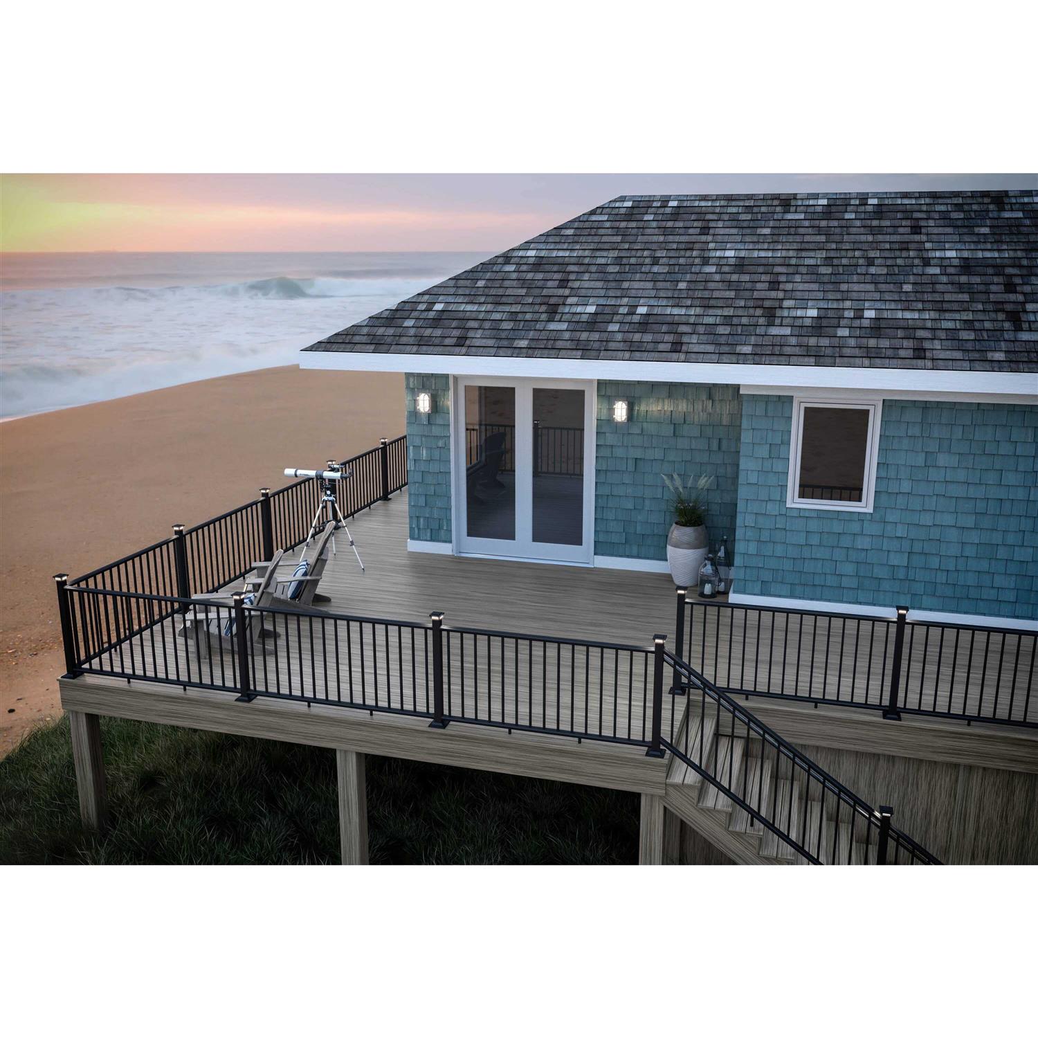 Deckorators Voyage 1-in x 6-in x Grooved Composite Deck Board - Inhomebuy