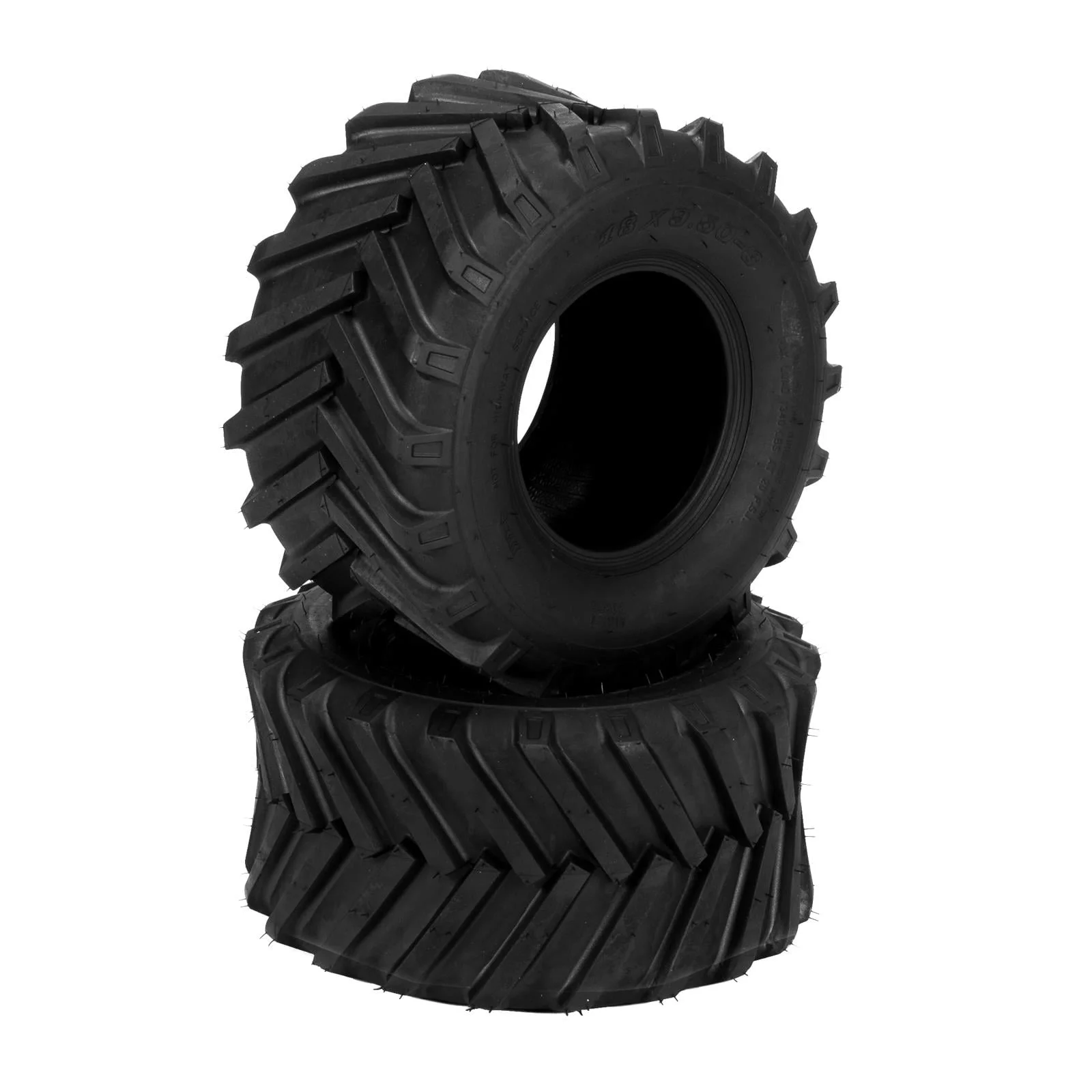 Ktaxon 2 Pack 18x9.50-8 Lawn Mower Turf Tires, Garden Mower Tractor Cart Tires, 2PR Golf Cart Tires, Tubeless - Inhomebuy