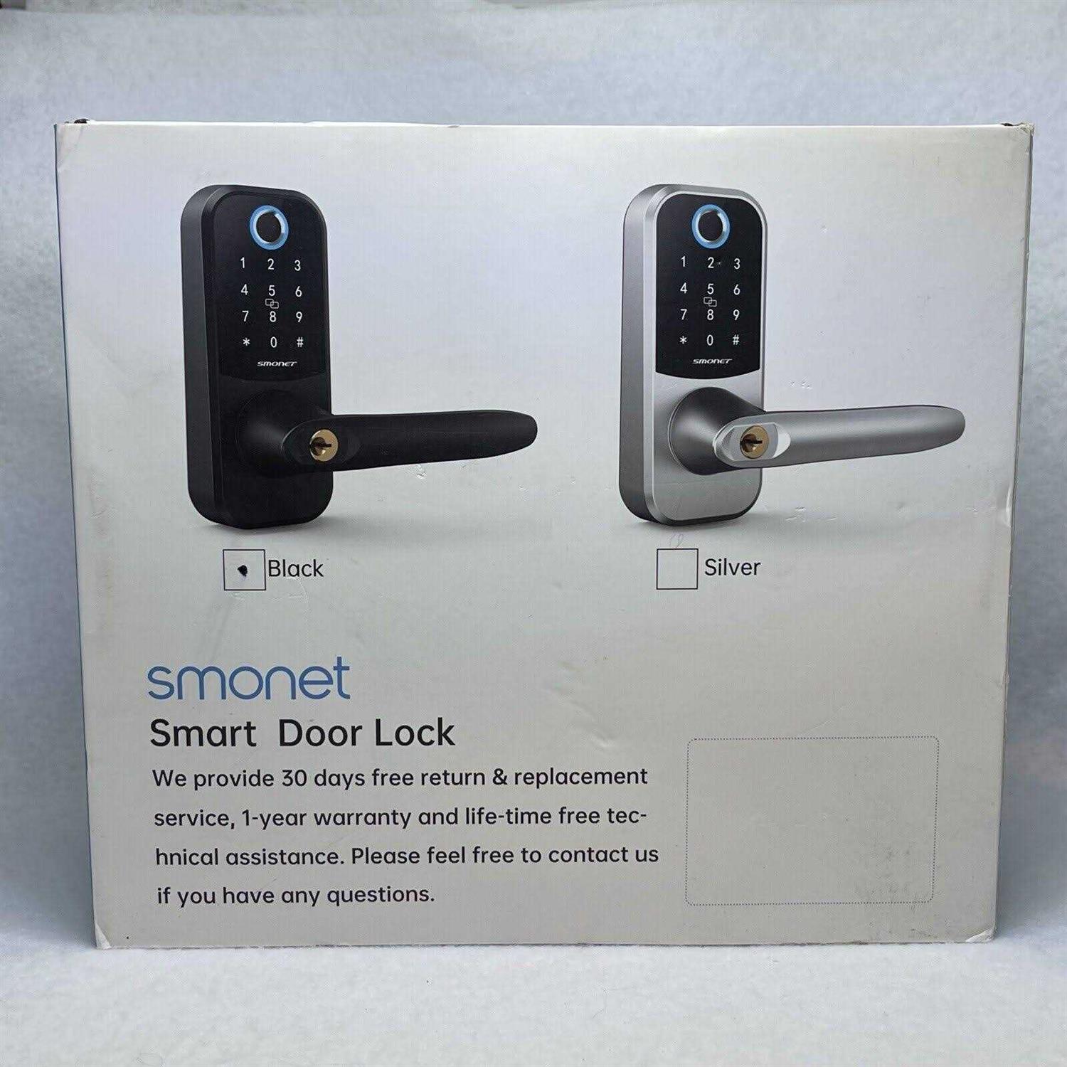 Keyless Entry Door Lock Smart Deadbolt Lock with Bluetooth App - Inhomebuy