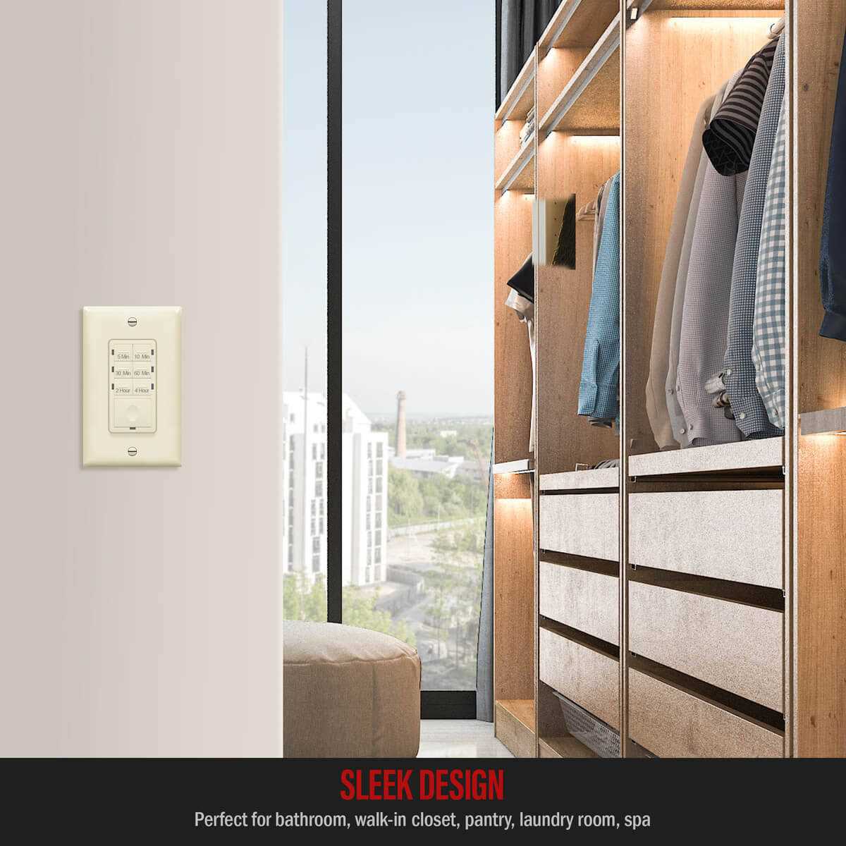 Enerlites Commercial Grade Decorator Double Rocker Switch 62834-W - Inhomebuy