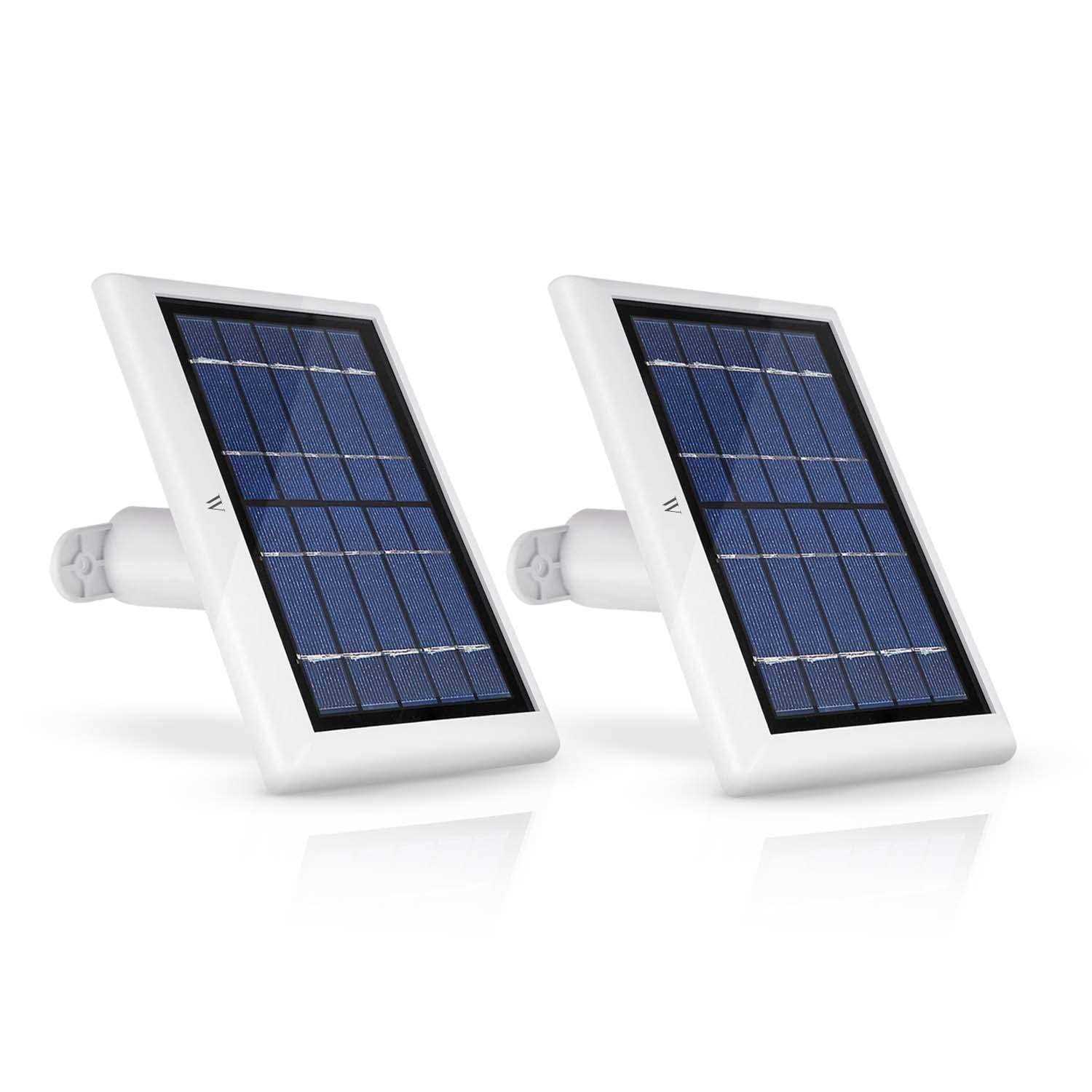 Wasserstein Solar Panel Compatible with Ring Spotlight Cam Battery & All-New Stick Up Cam Battery - Inhomebuy